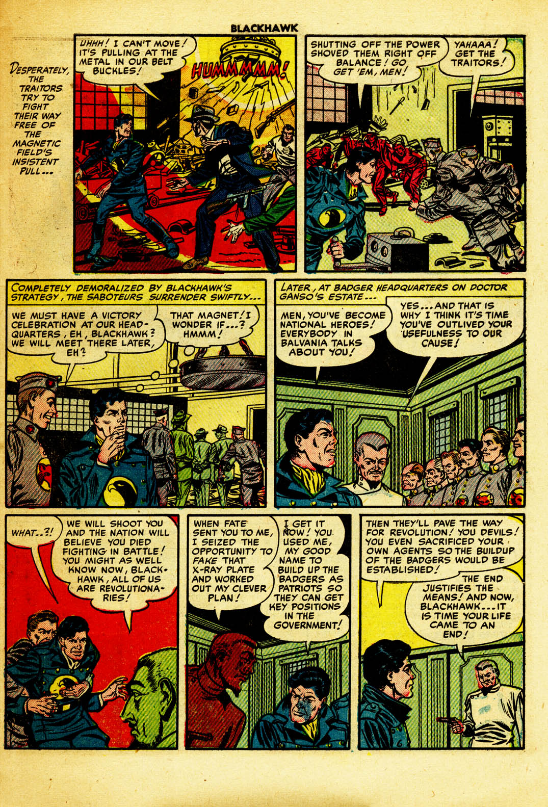 Read online Blackhawk (1957) comic -  Issue #63 - 31