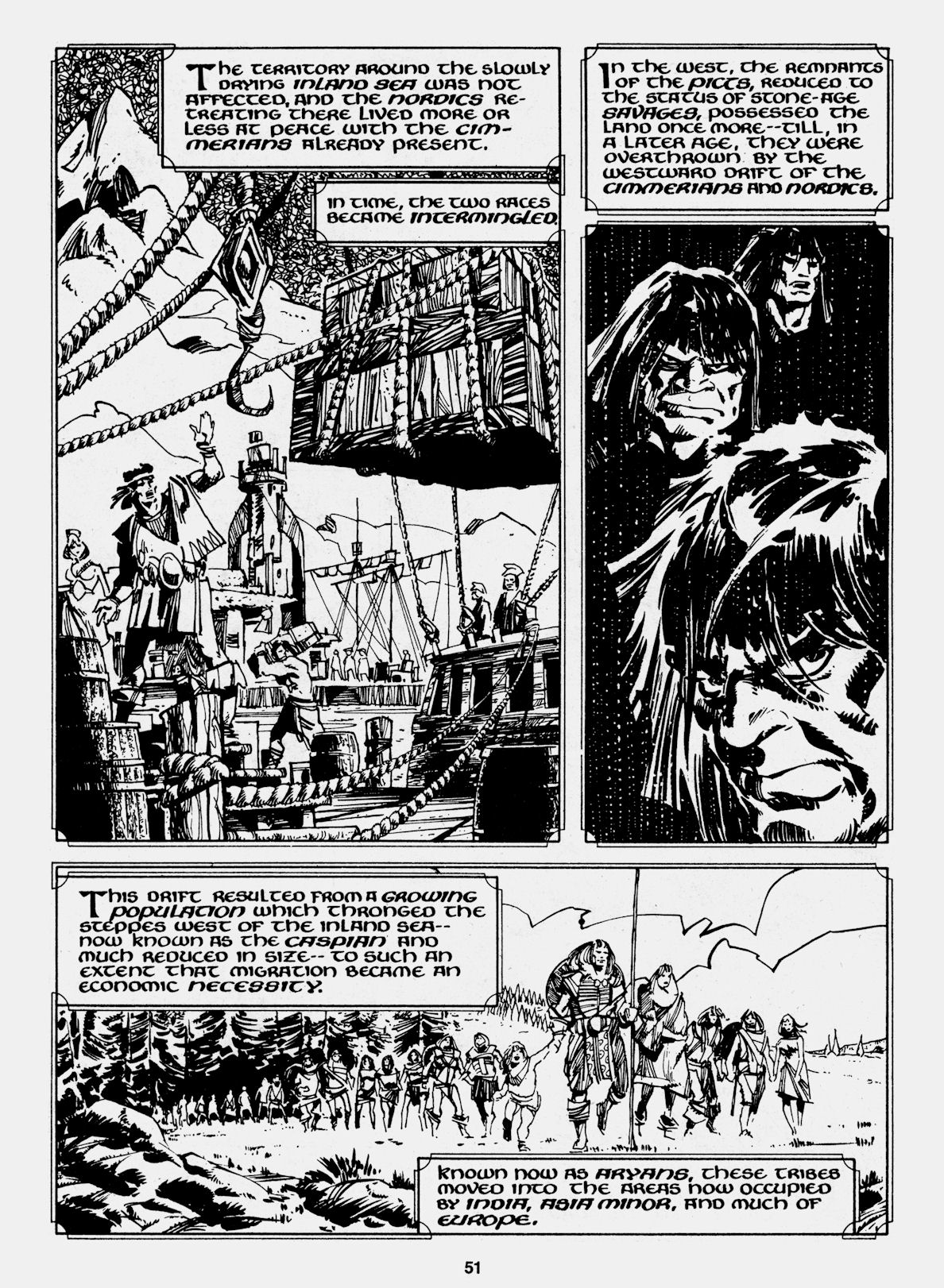 Read online Conan Saga comic -  Issue #56 - 53