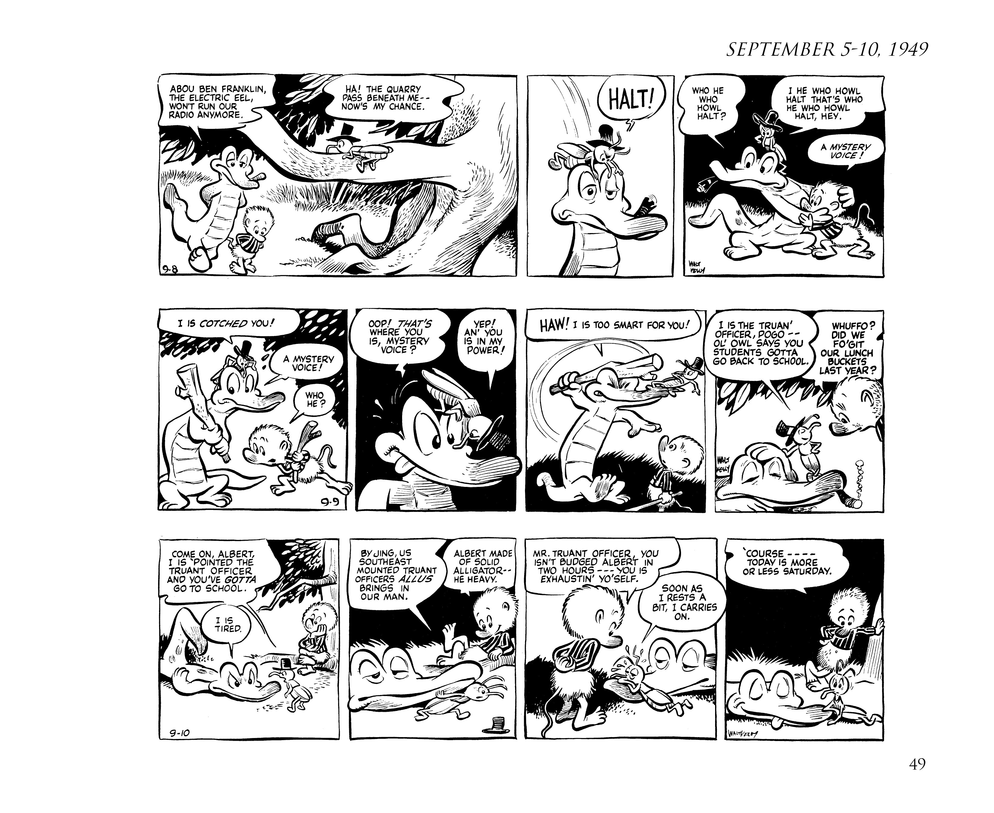 Read online Pogo by Walt Kelly: The Complete Syndicated Comic Strips comic -  Issue # TPB 1 (Part 1) - 67