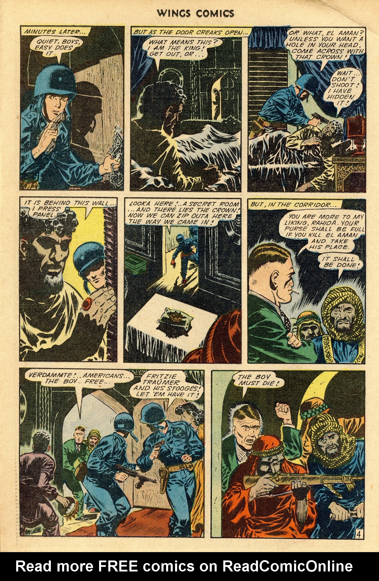 Read online Wings Comics comic -  Issue #49 - 24