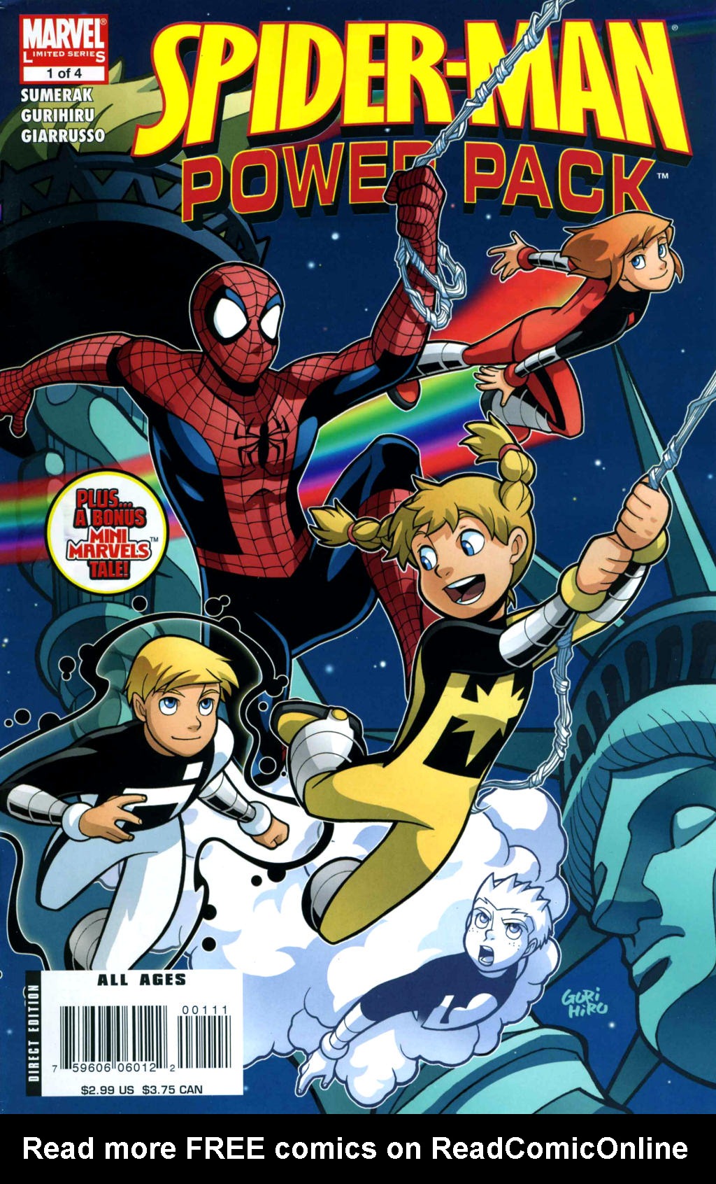 Read online Spider-Man and Power Pack comic -  Issue #1 - 1