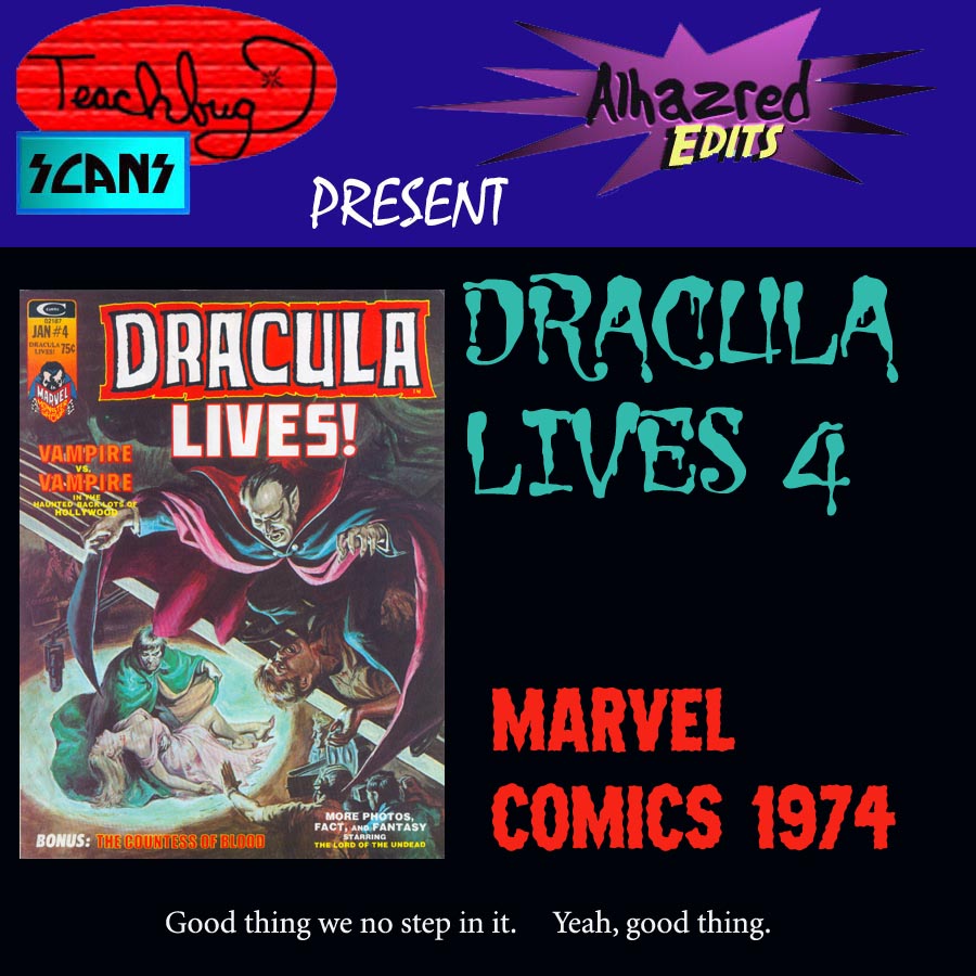 Read online Dracula Lives comic -  Issue #4 - 1