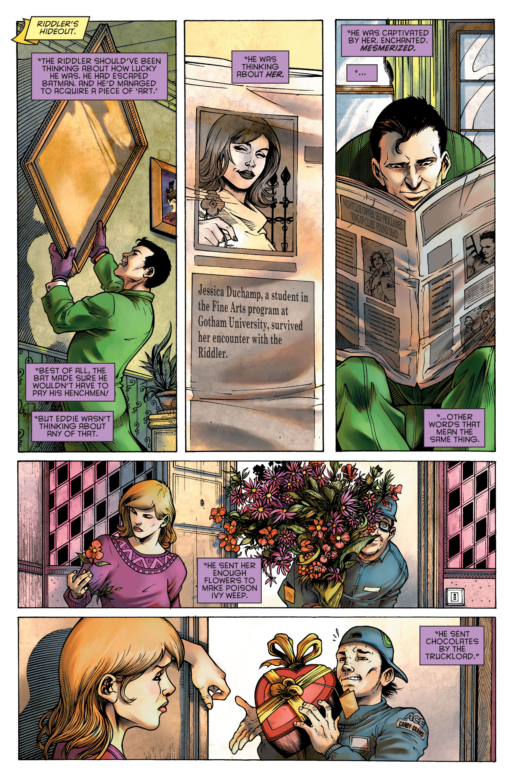 Read online Joker's Asylum II: The Riddler comic -  Issue # Full - 9