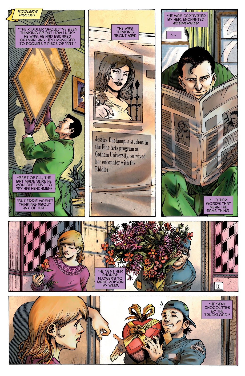 Joker's Asylum II: The Riddler issue Full - Page 9