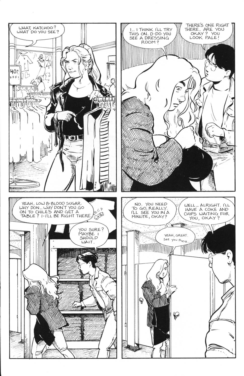 Read online Strangers in Paradise (1994) comic -  Issue #6 - 20