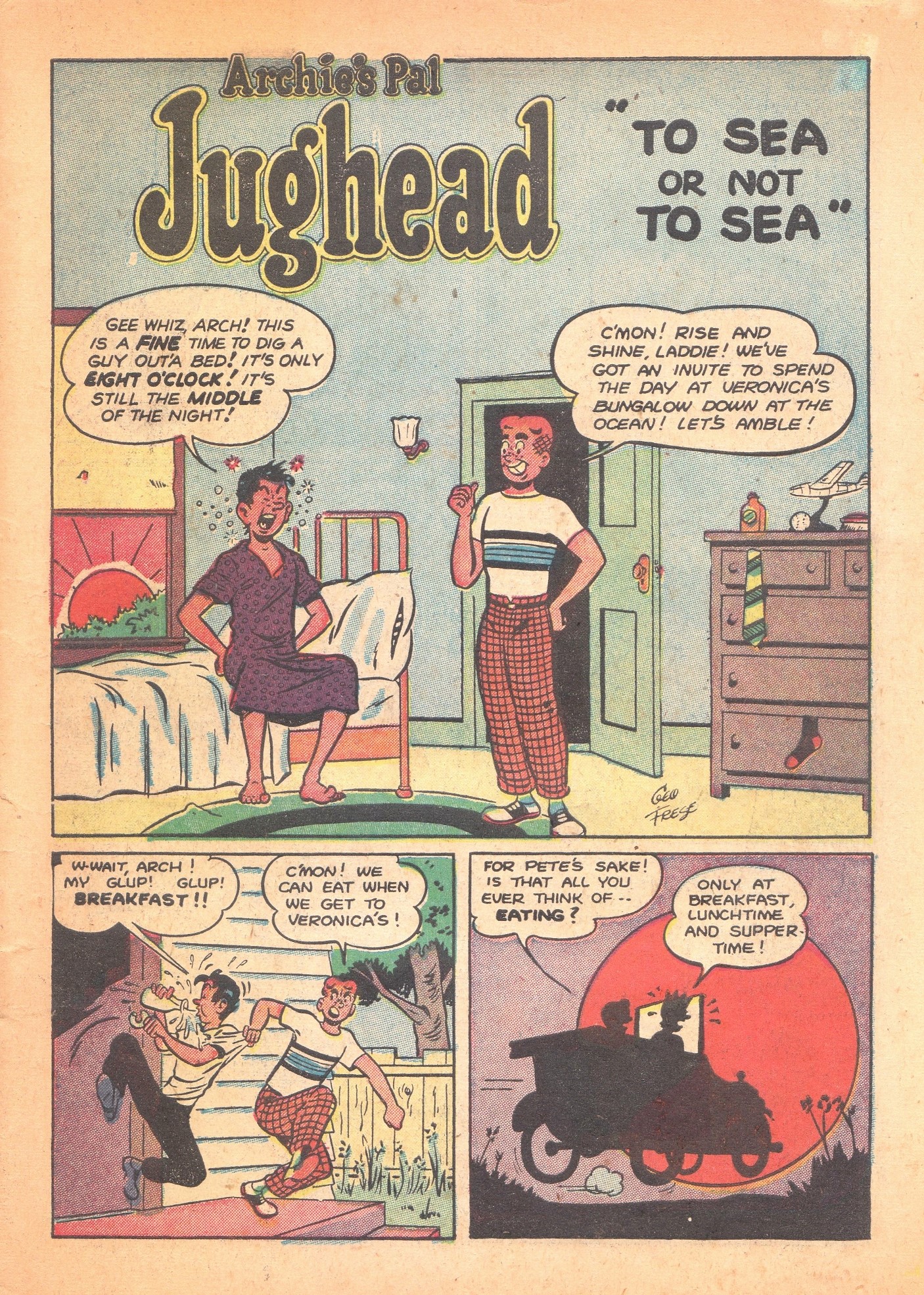 Read online Archie's Pal Jughead comic -  Issue #10 - 3