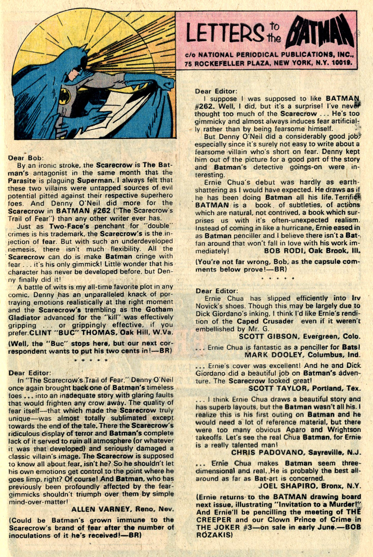 Read online Batman (1940) comic -  Issue #266 - 33