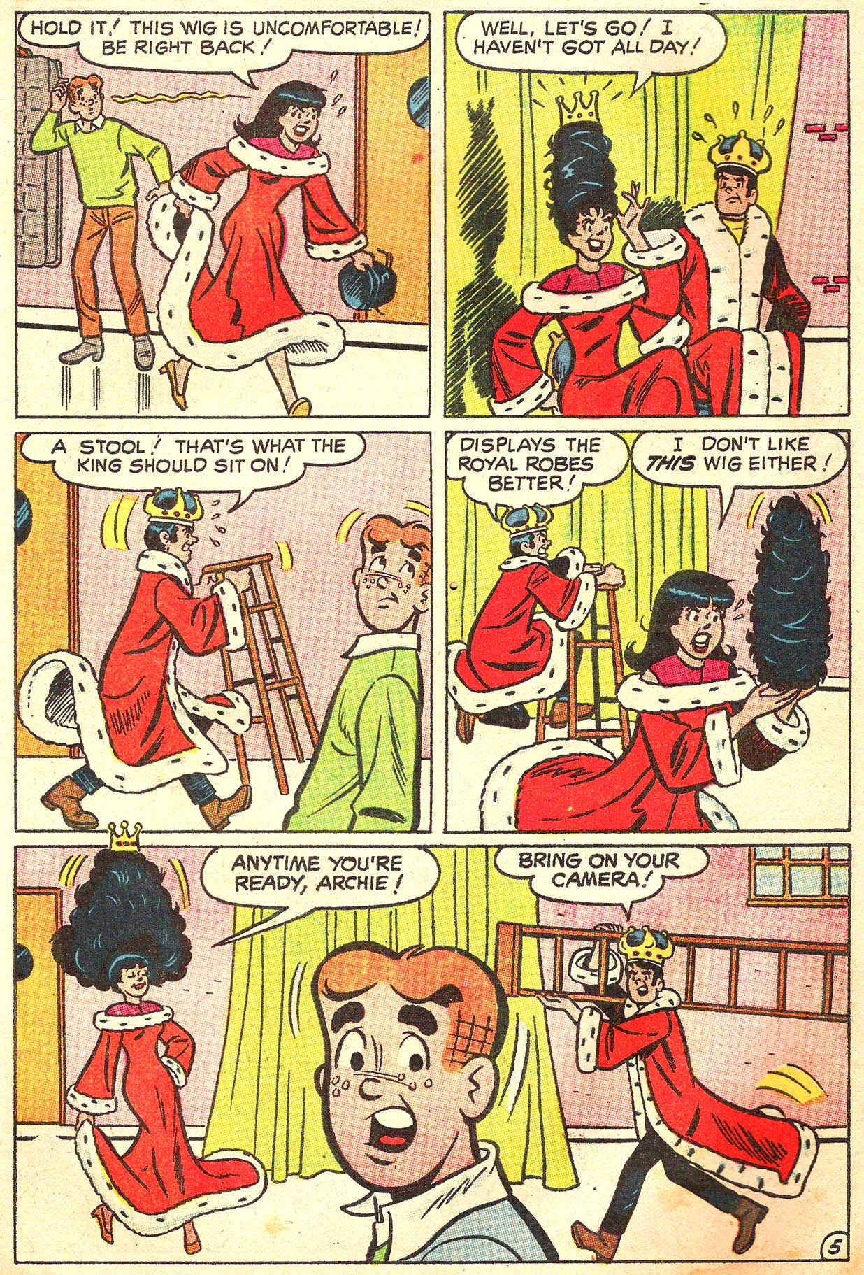 Read online Archie's Girls Betty and Veronica comic -  Issue #163 - 7