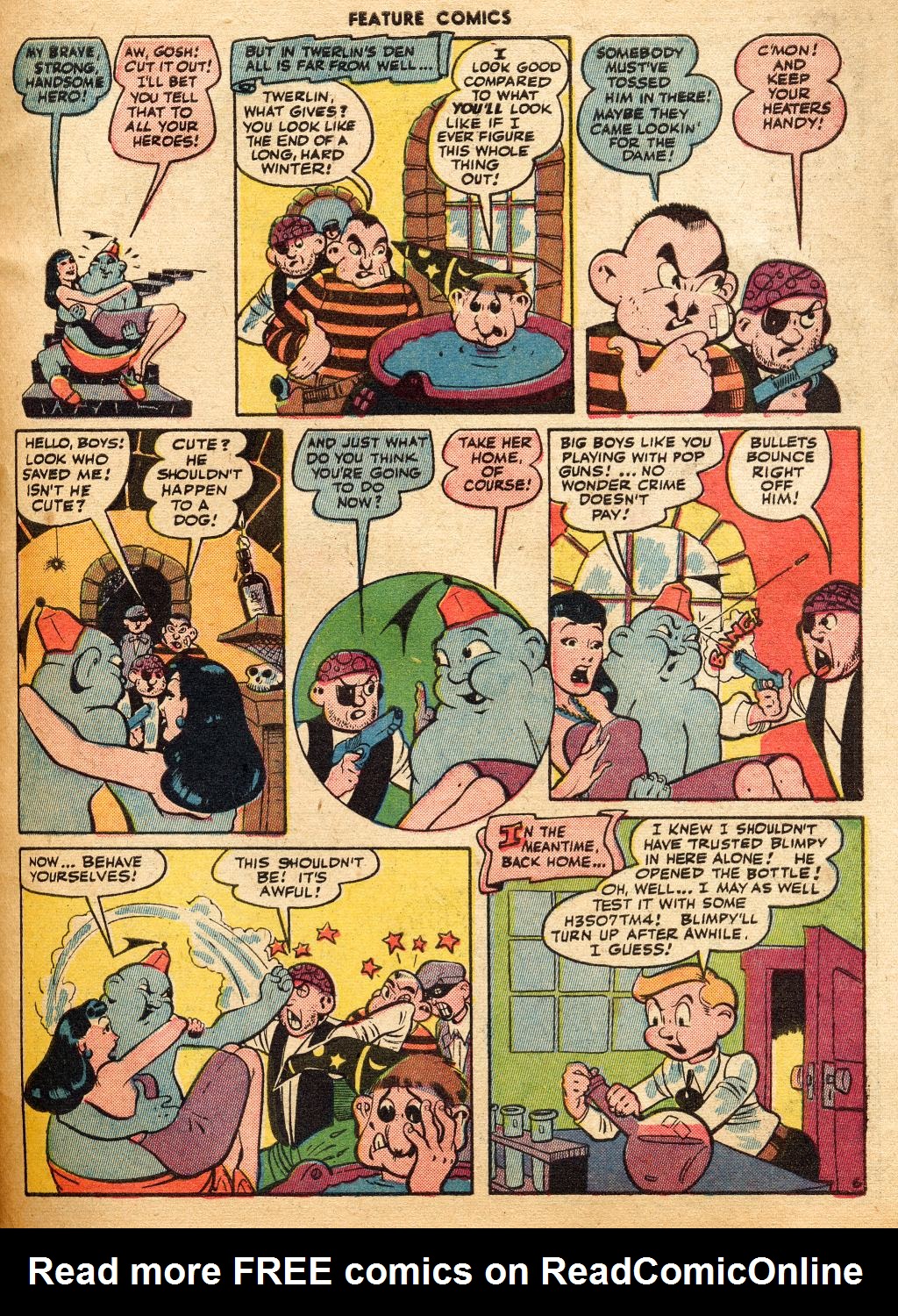 Read online Feature Comics comic -  Issue #85 - 57