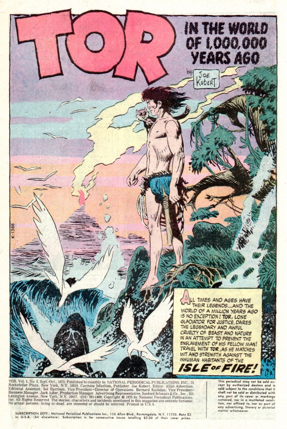 Read online Tor (1975) comic -  Issue #3 - 2