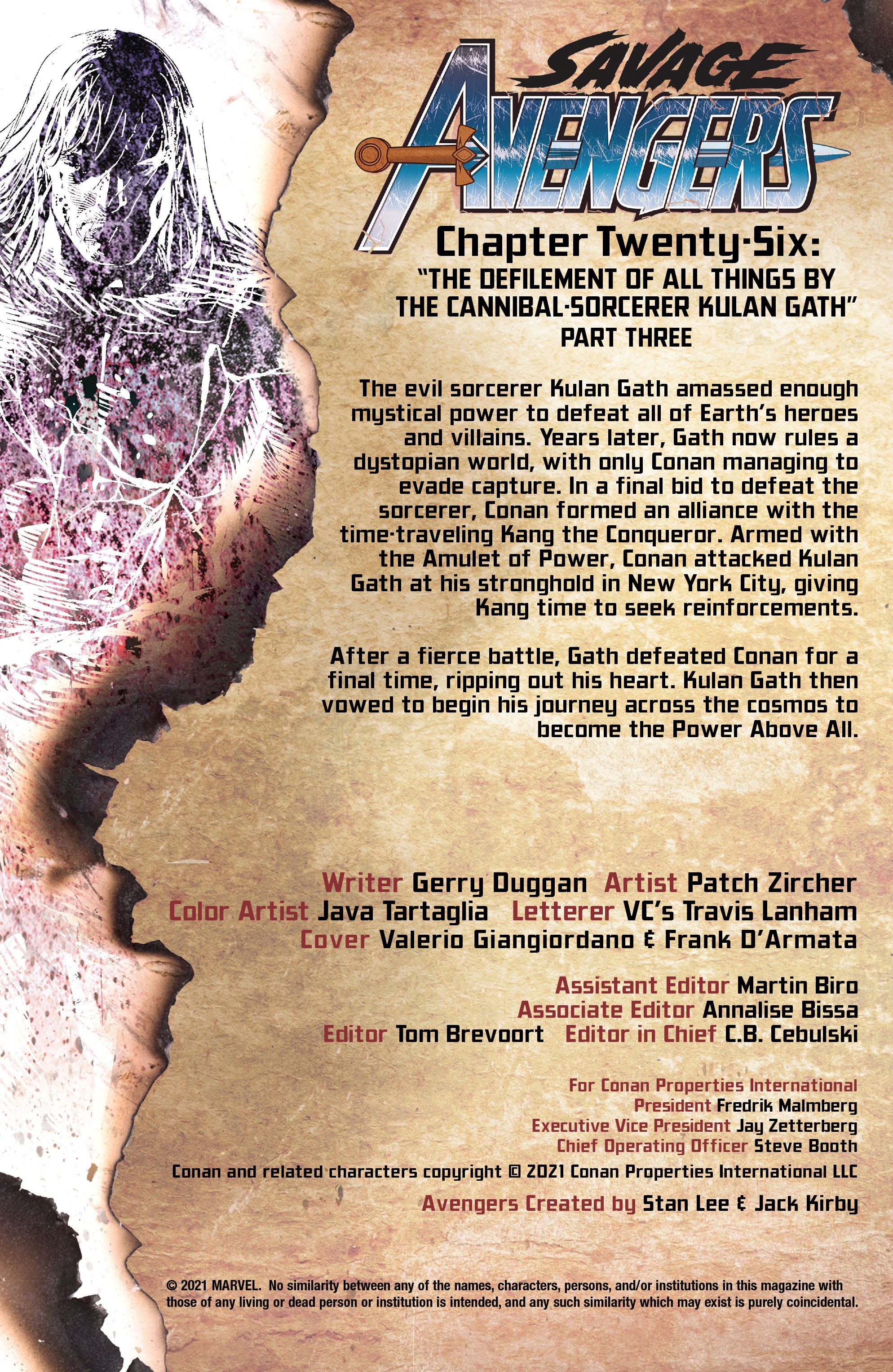 Read online Savage Avengers comic -  Issue #26 - 2