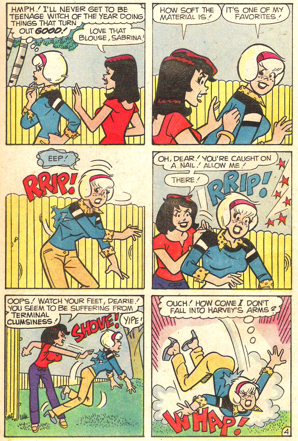 Read online Sabrina The Teenage Witch (1971) comic -  Issue #57 - 6