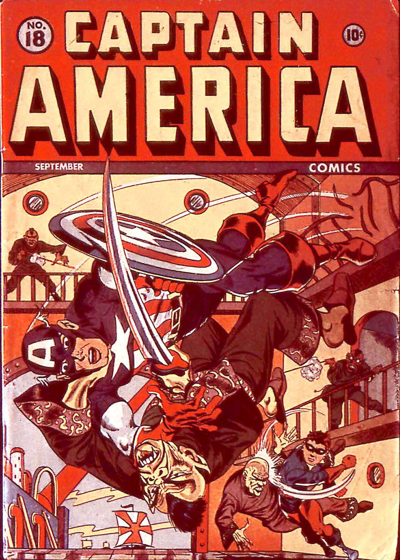 Read online Captain America Comics comic -  Issue #18 - 1