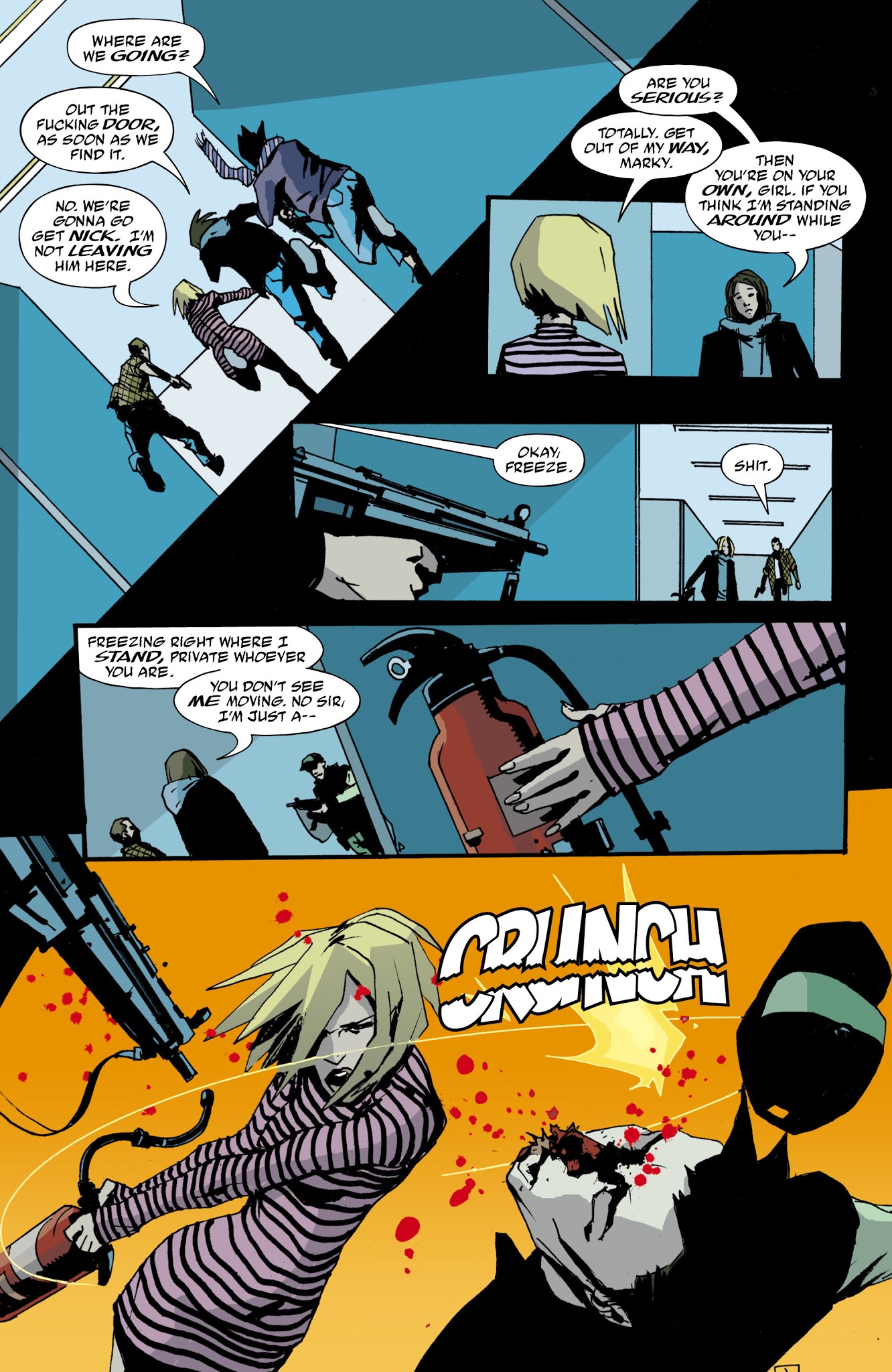 Read online Faker comic -  Issue #4 - 20