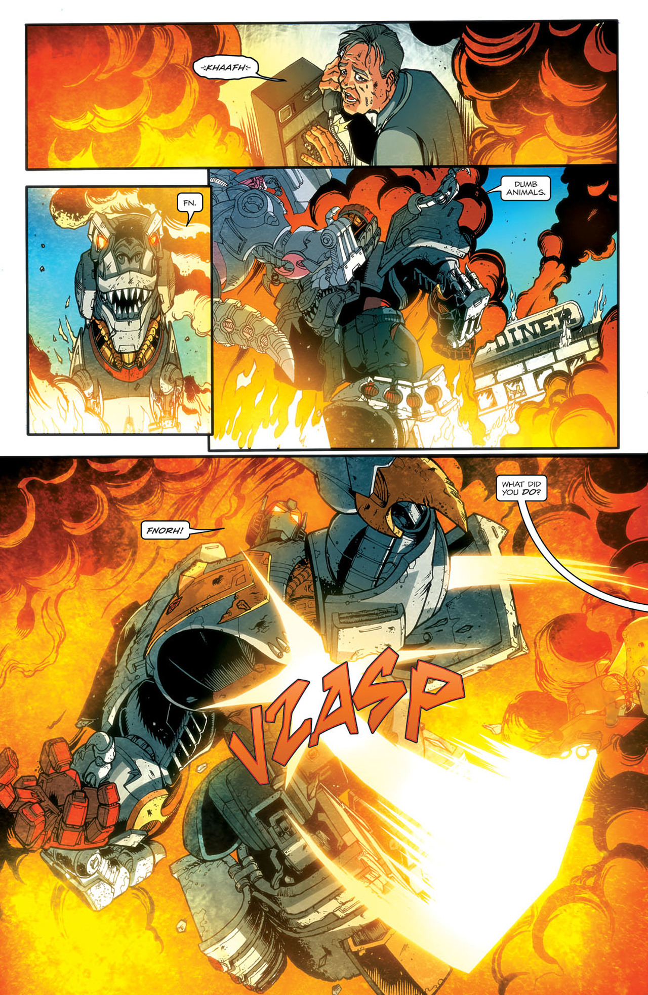 Read online The Transformers: Maximum Dinobots comic -  Issue #2 - 21