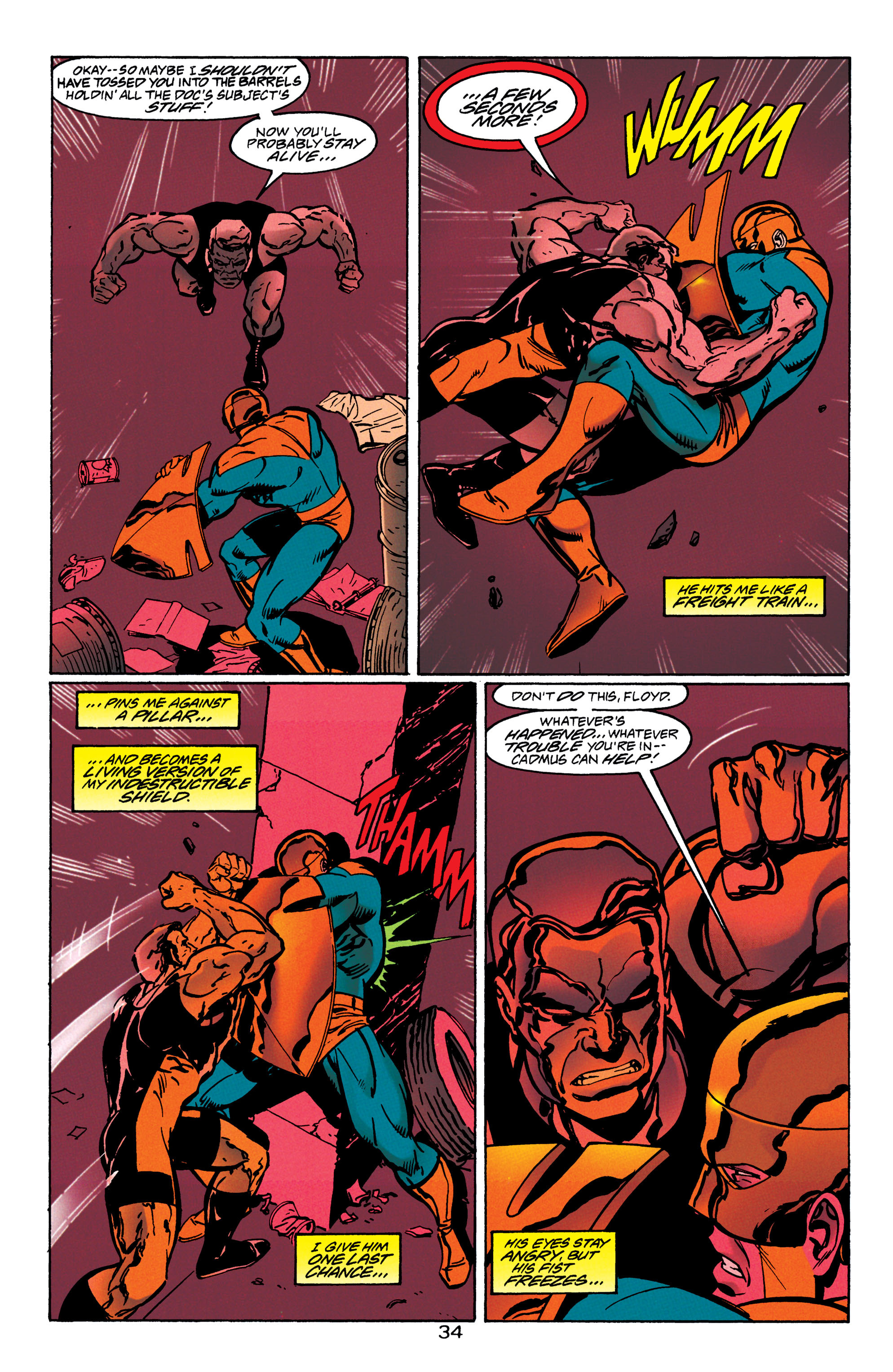 Read online Adventures of Superman (1987) comic -  Issue #550 - 35