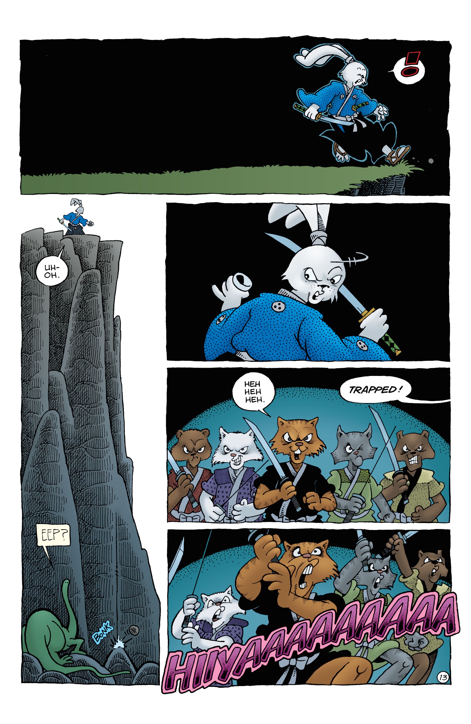 Read online Usagi Yojimbo: Wanderer’s Road comic -  Issue #5 - 14