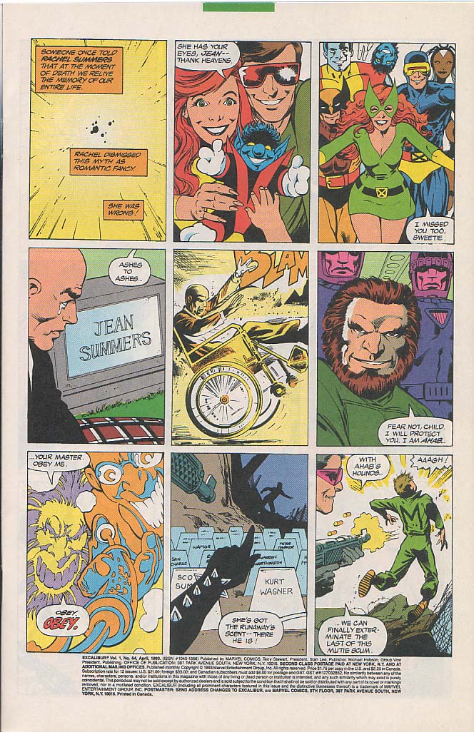 Read online Excalibur (1988) comic -  Issue #64 - 2