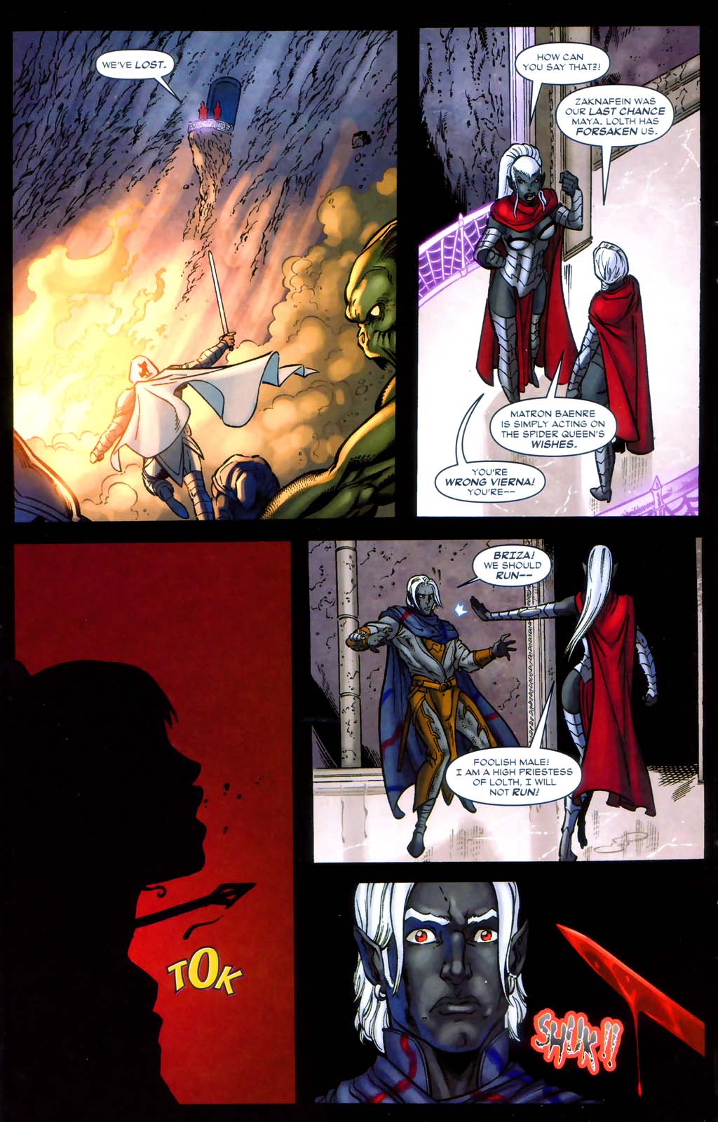 Read online Forgotten Realms: Exile comic -  Issue #3 - 41