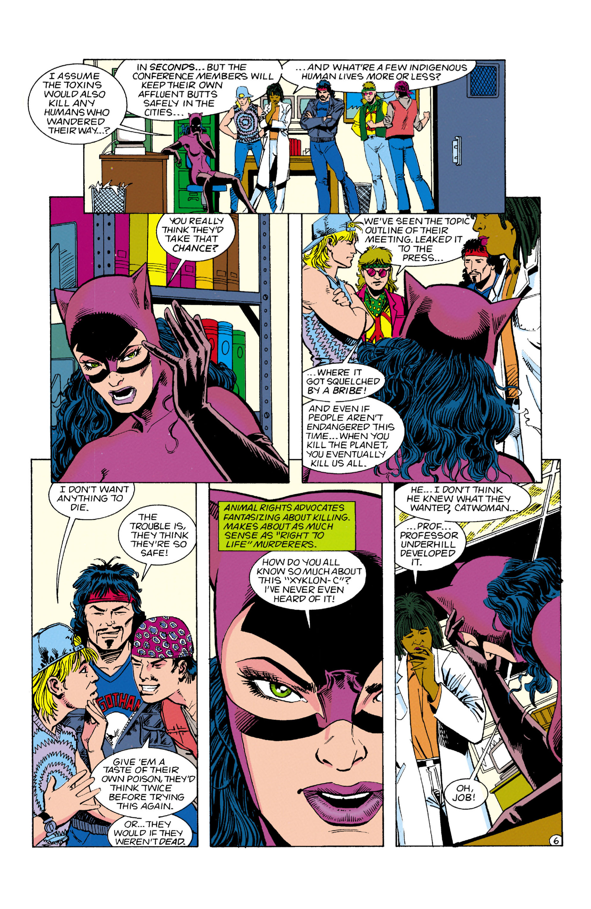 Read online Catwoman (1993) comic -  Issue #6 - 7