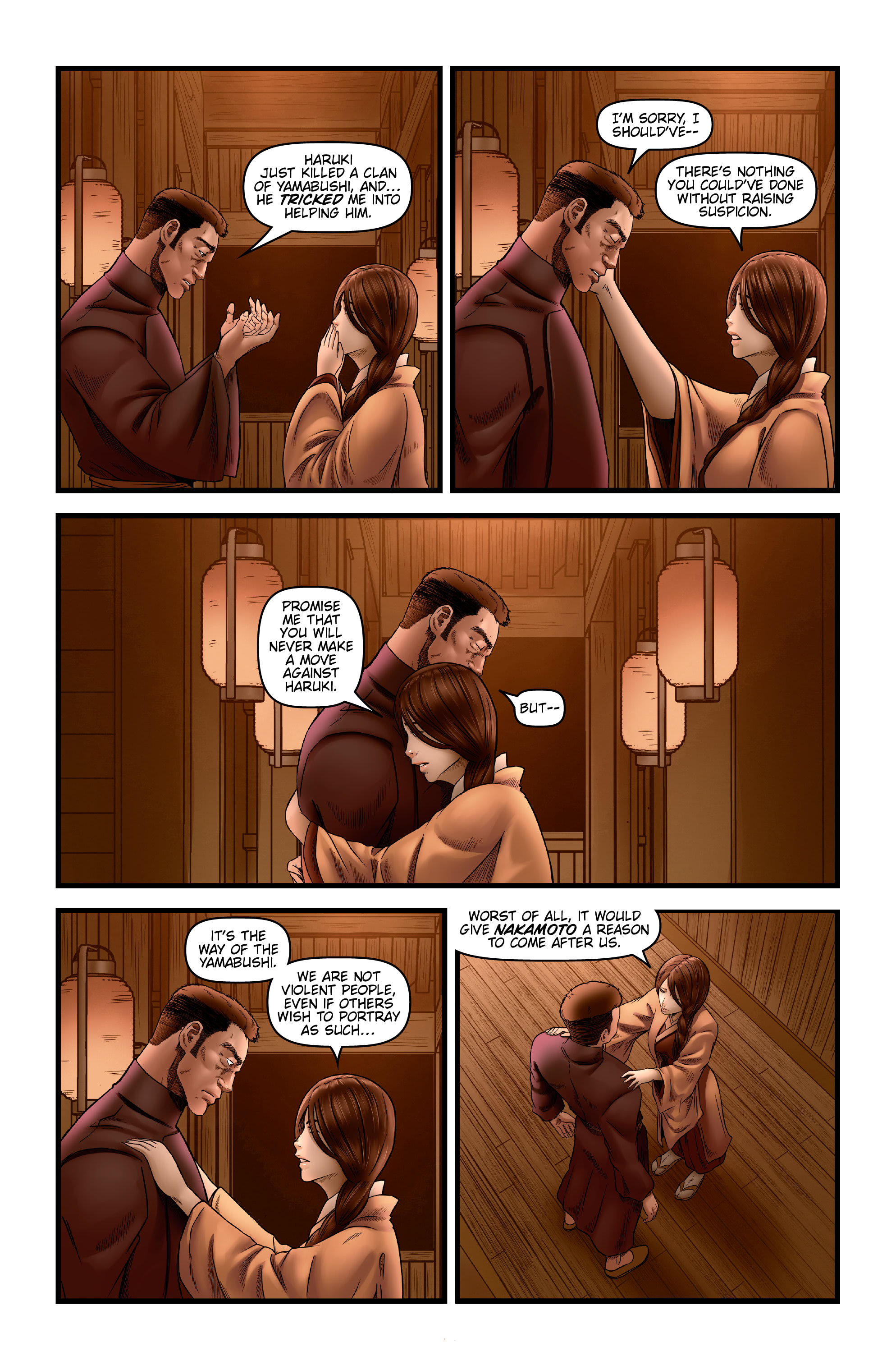 Read online Honor and Curse comic -  Issue #8 - 6