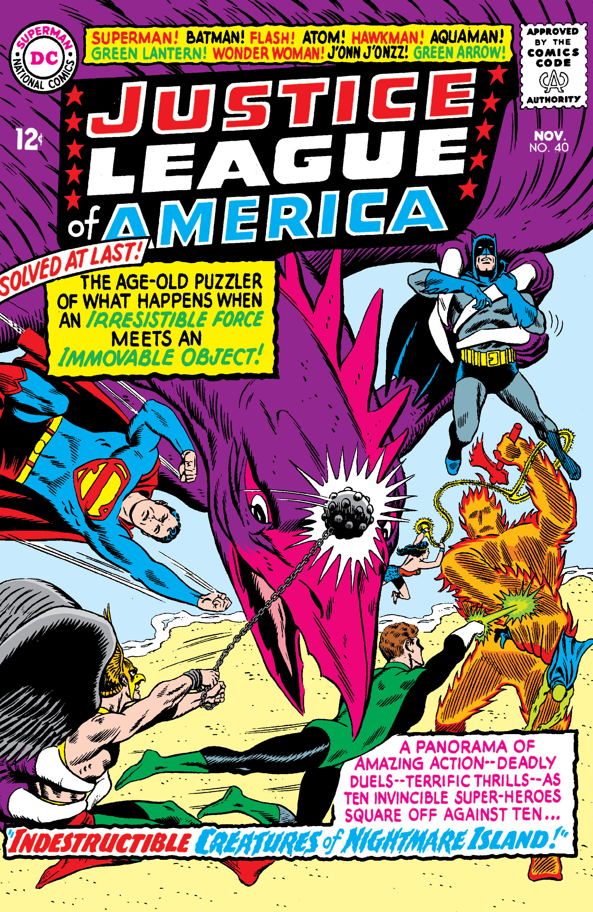 Read online Justice League of America (1960) comic -  Issue #40 - 1
