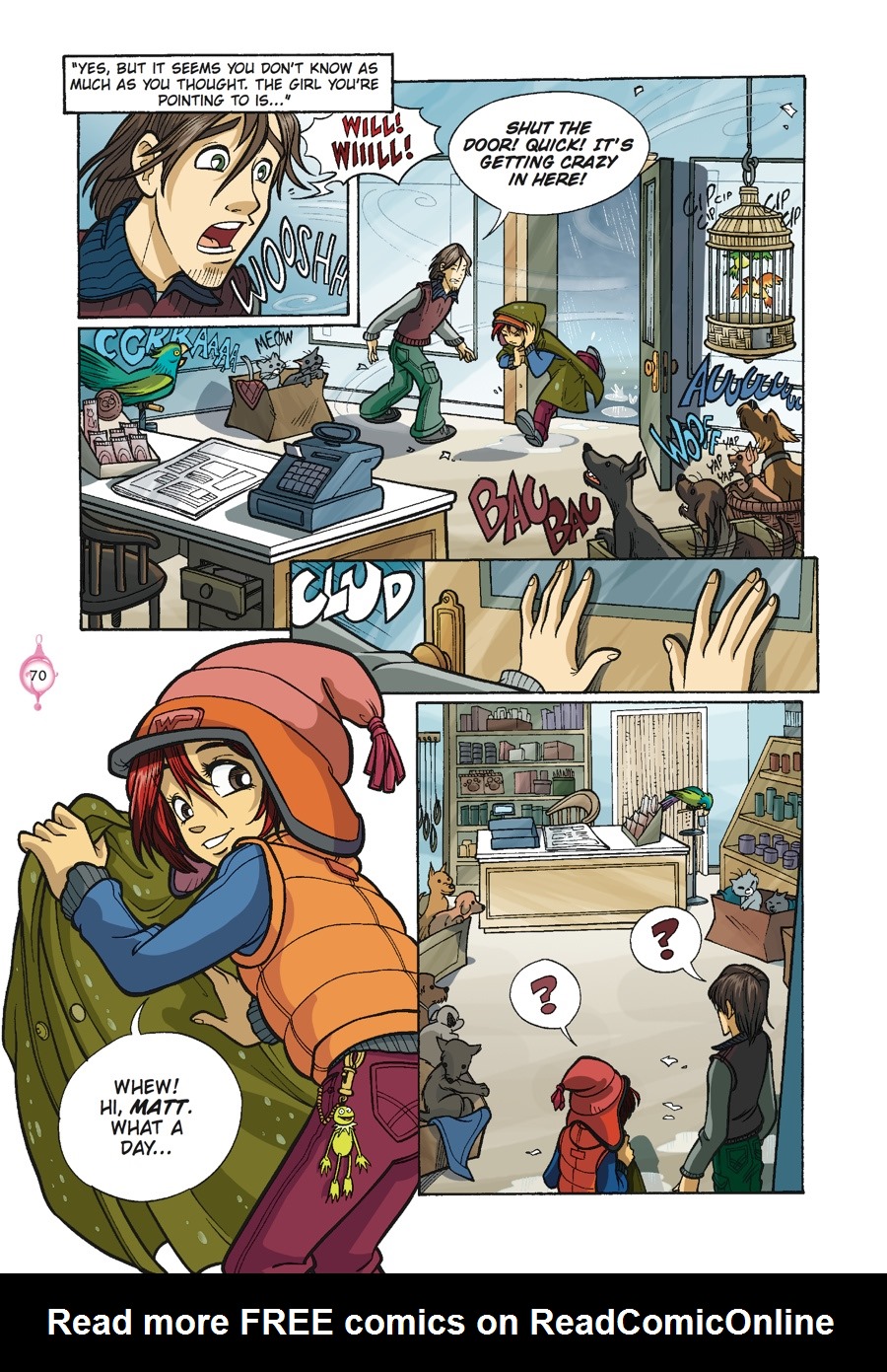 Read online W.i.t.c.h. Graphic Novels comic -  Issue # TPB 3 - 71
