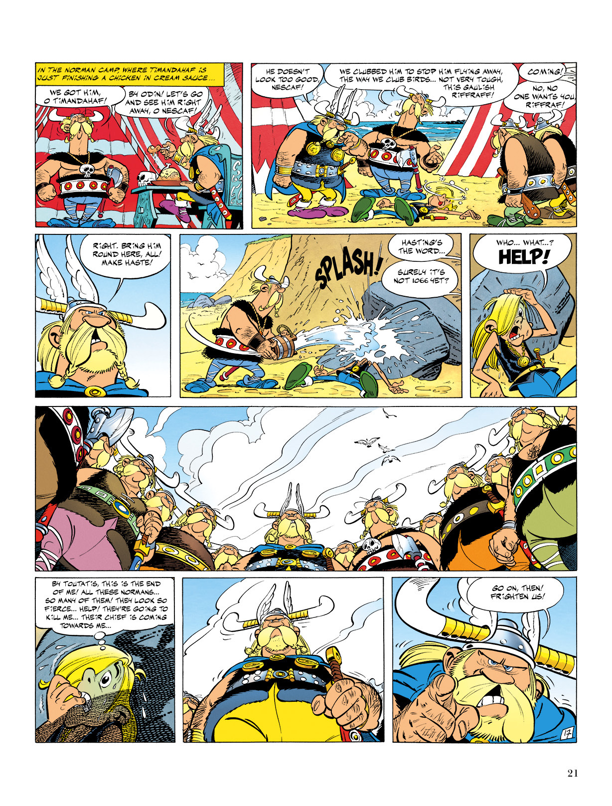 Read online Asterix comic -  Issue #9 - 22