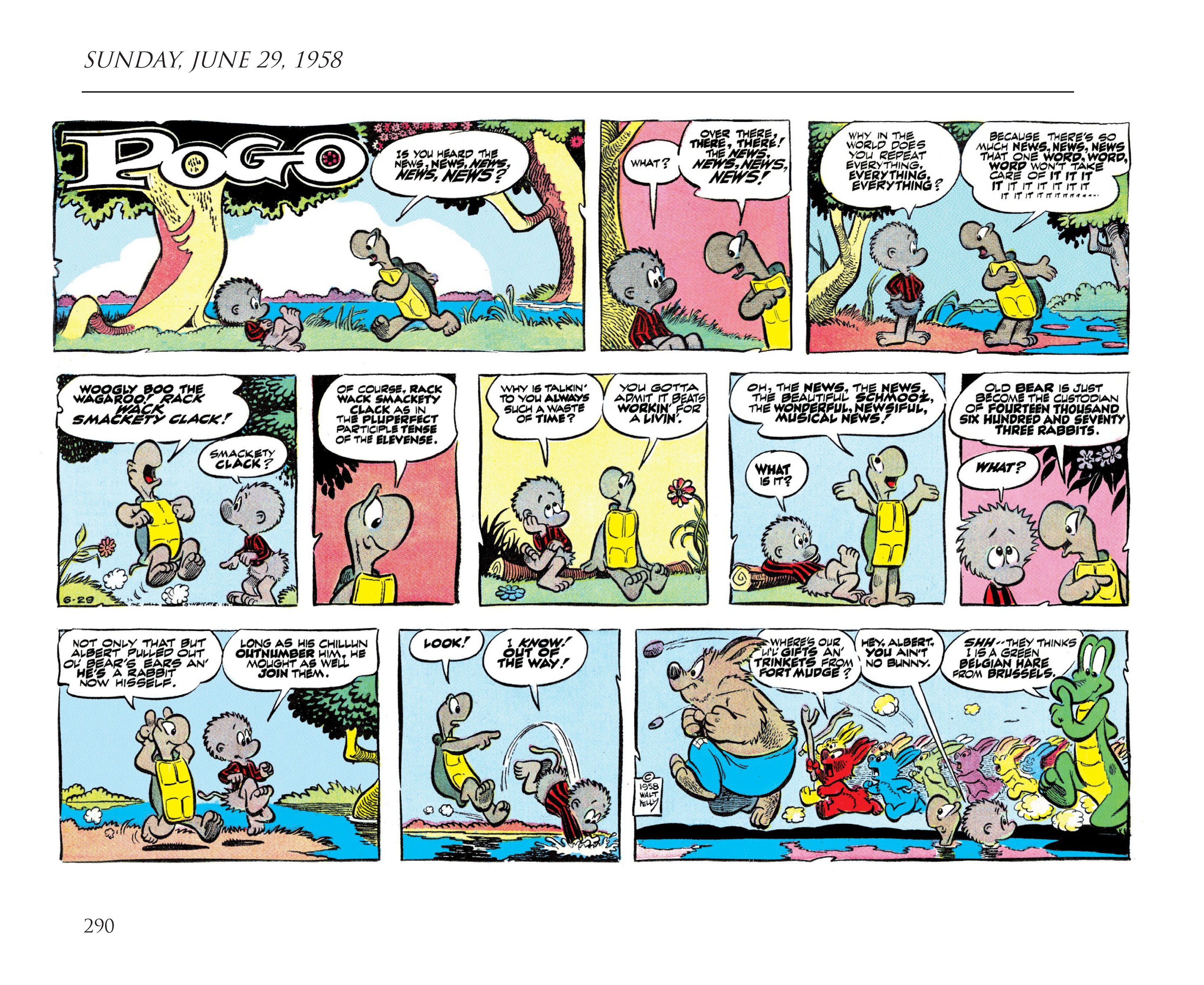 Read online Pogo by Walt Kelly: The Complete Syndicated Comic Strips comic -  Issue # TPB 5 (Part 3) - 99