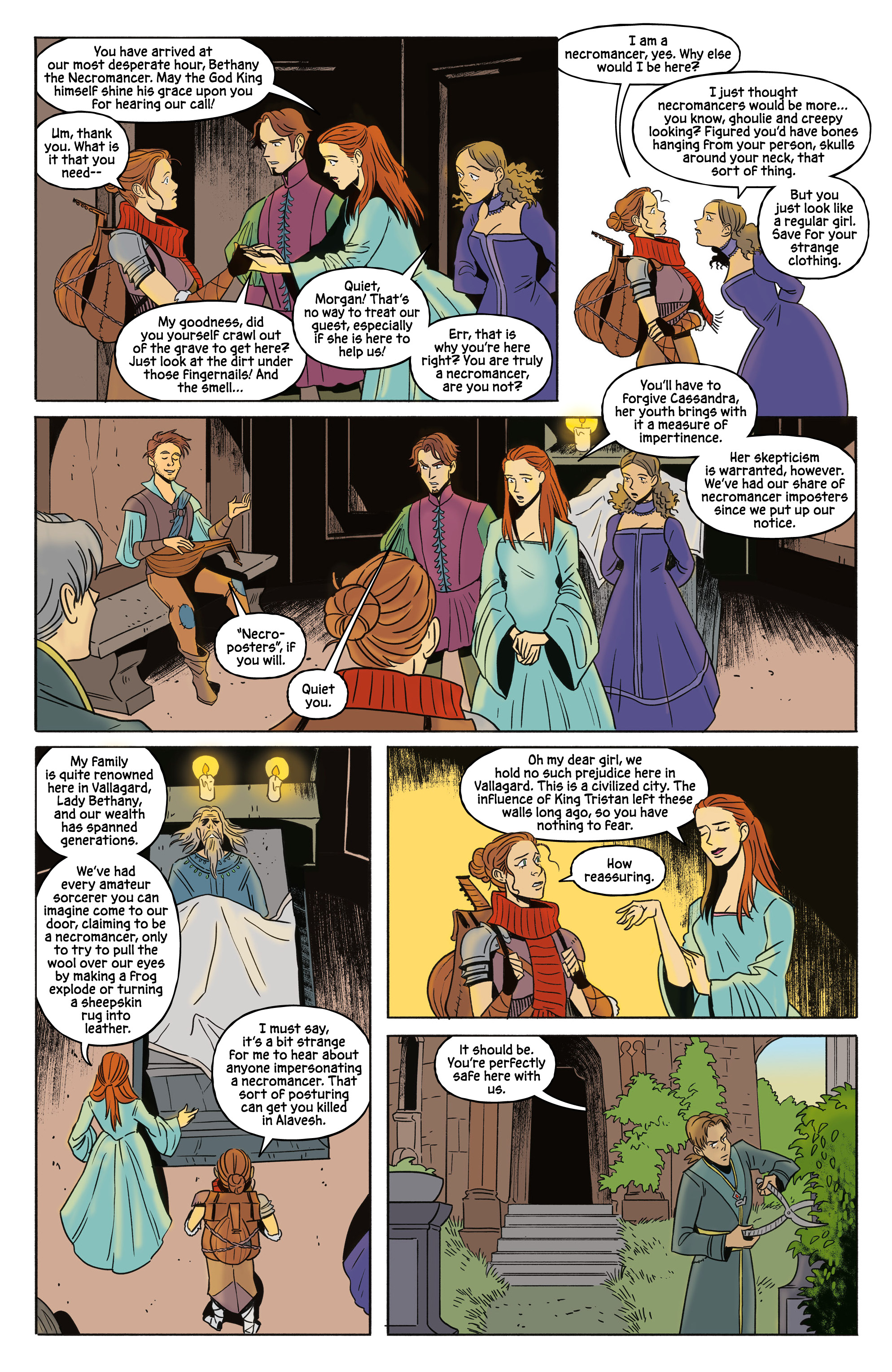 Read online The Necromancer's Map comic -  Issue #4 - 14