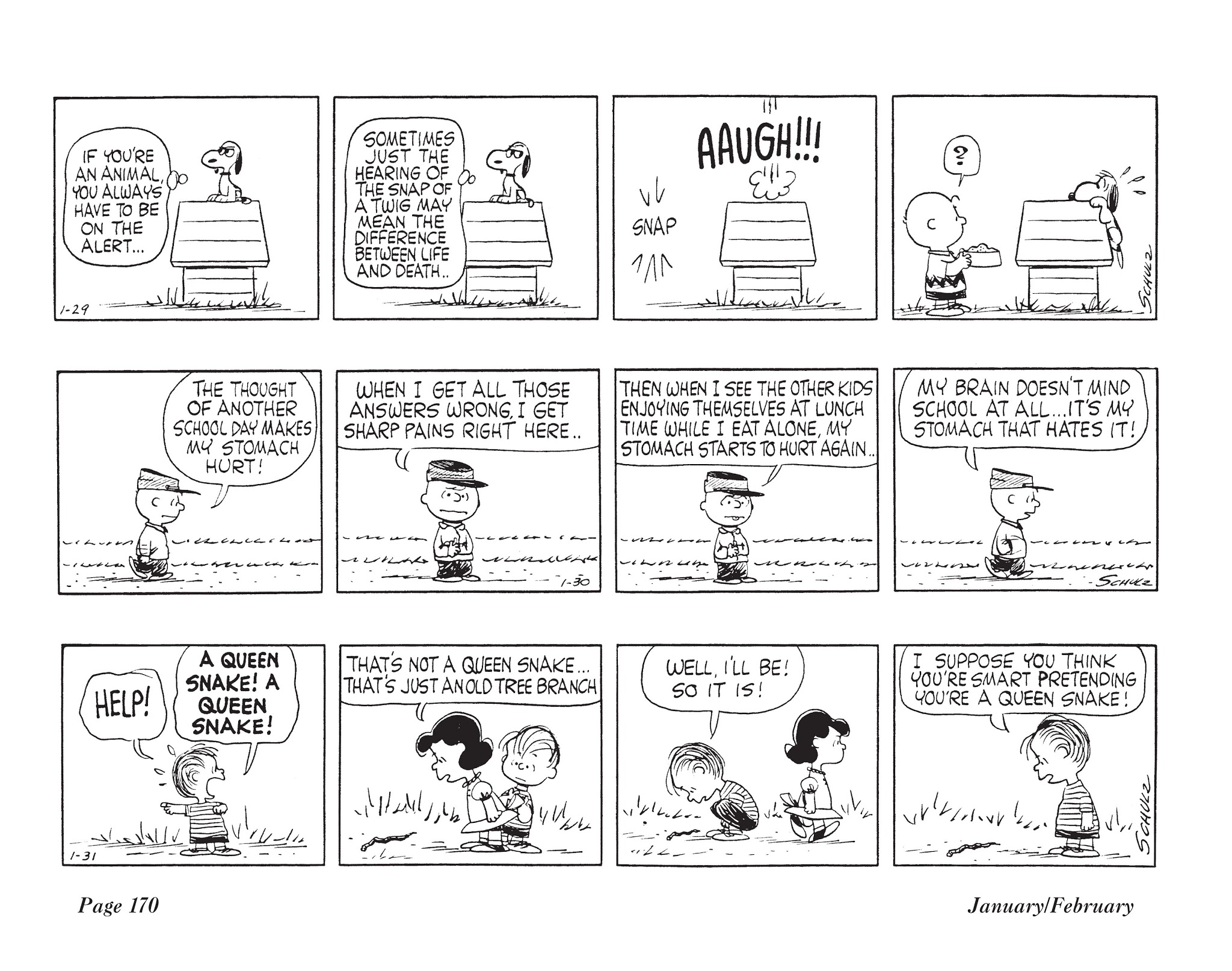 Read online The Complete Peanuts comic -  Issue # TPB 6 - 185