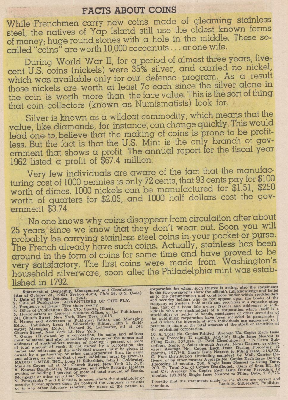 Read online Fly Man comic -  Issue #31 - 26