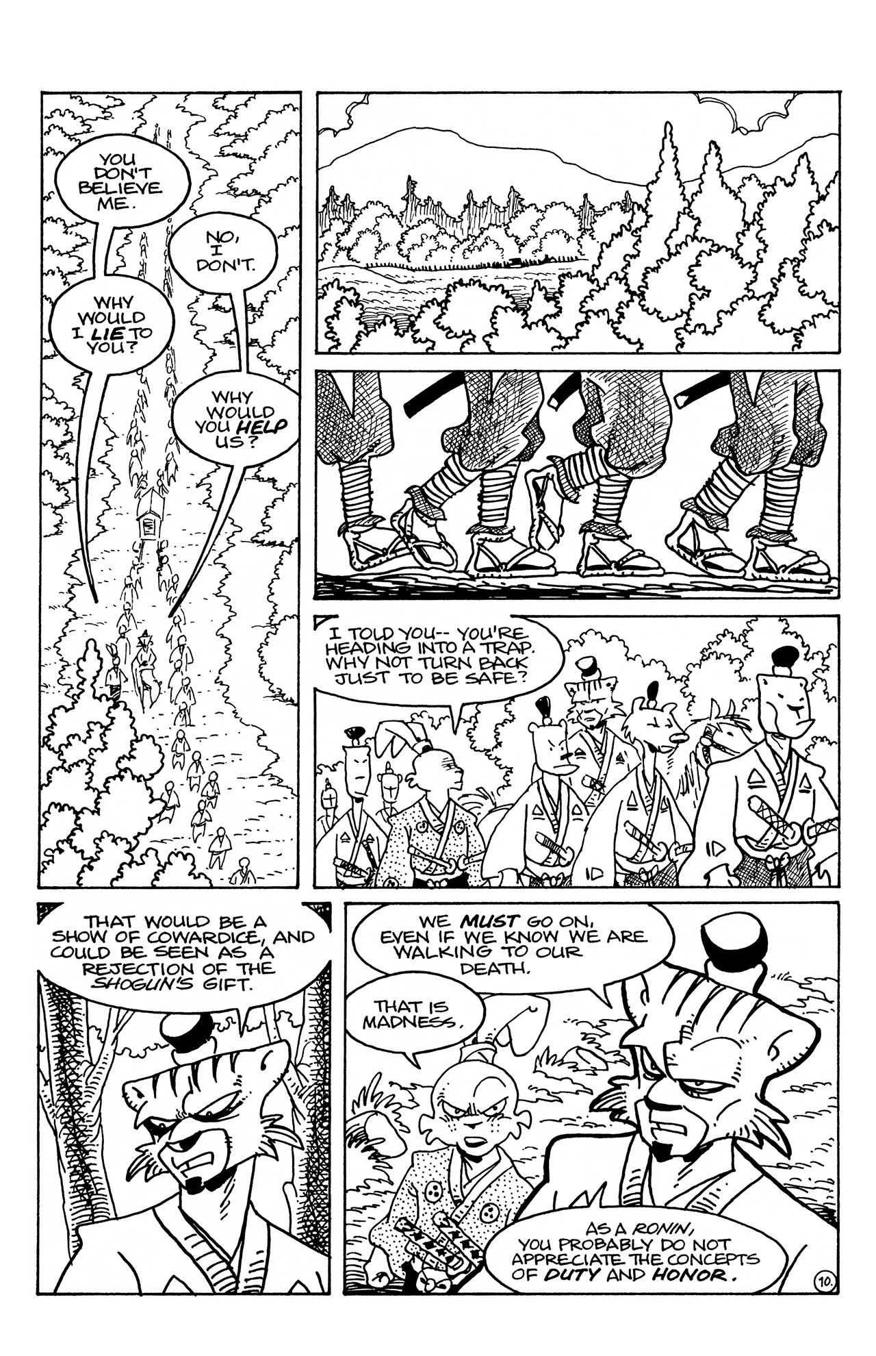 Read online Usagi Yojimbo (1996) comic -  Issue #115 - 12