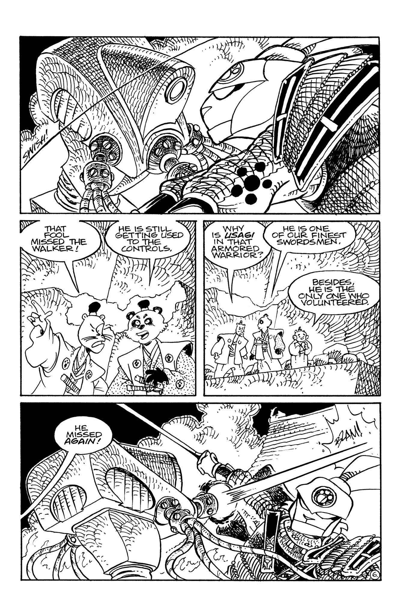 Read online Usagi Yojimbo: Senso comic -  Issue #6 - 7