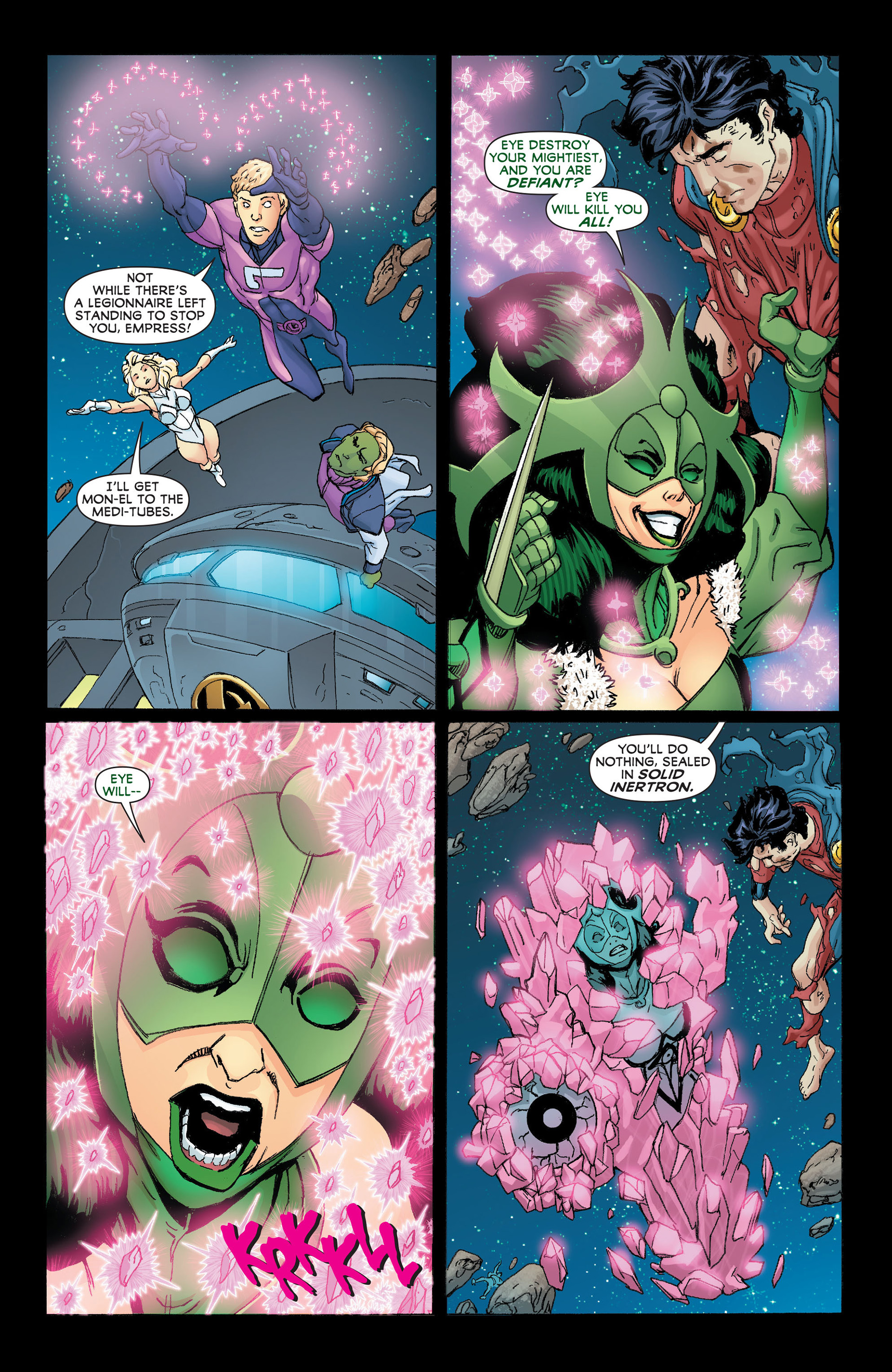 Read online Legion of Super-Heroes (2011) comic -  Issue #19 - 20