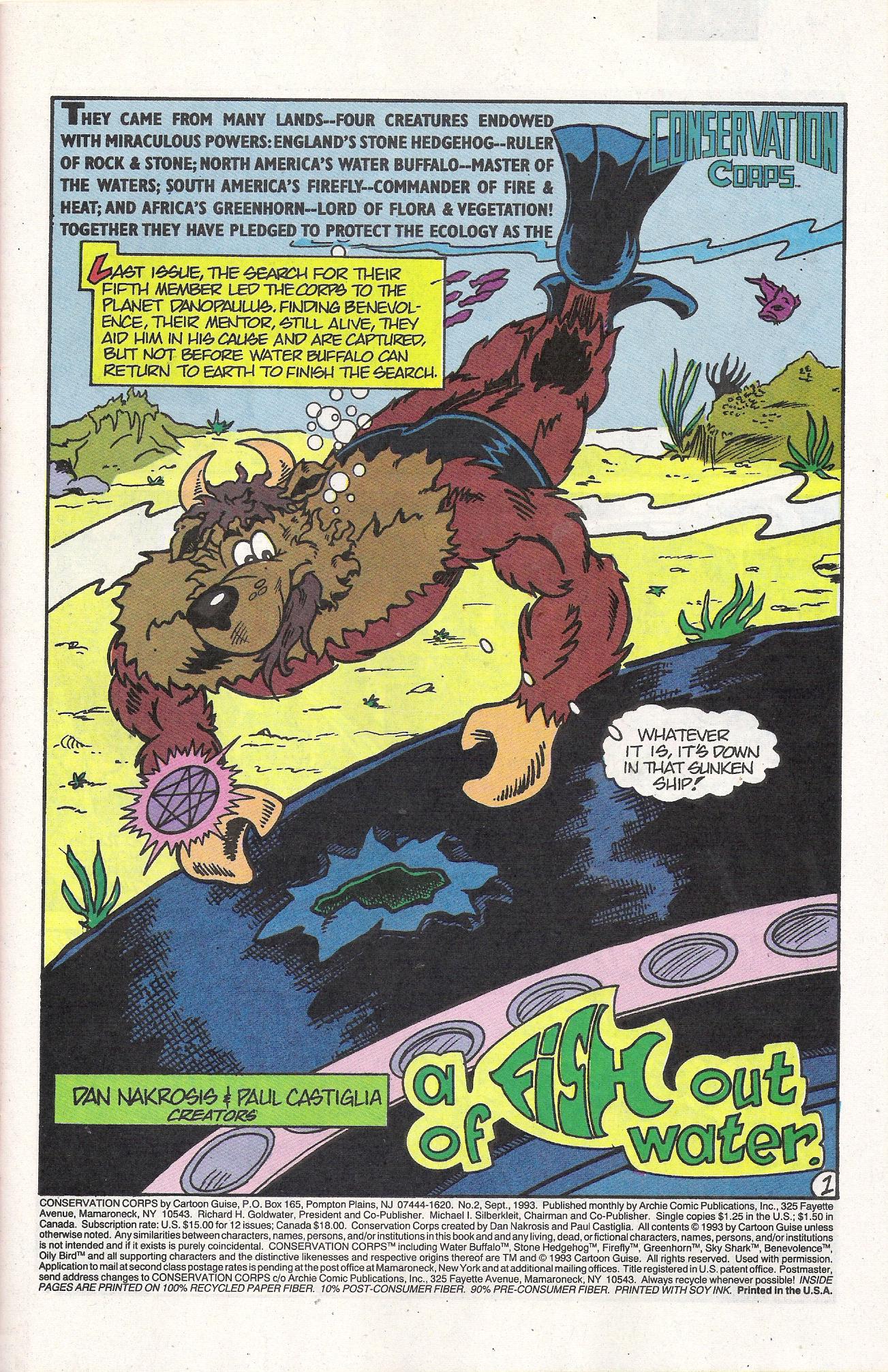 Read online Conservation Corps comic -  Issue #2 - 3