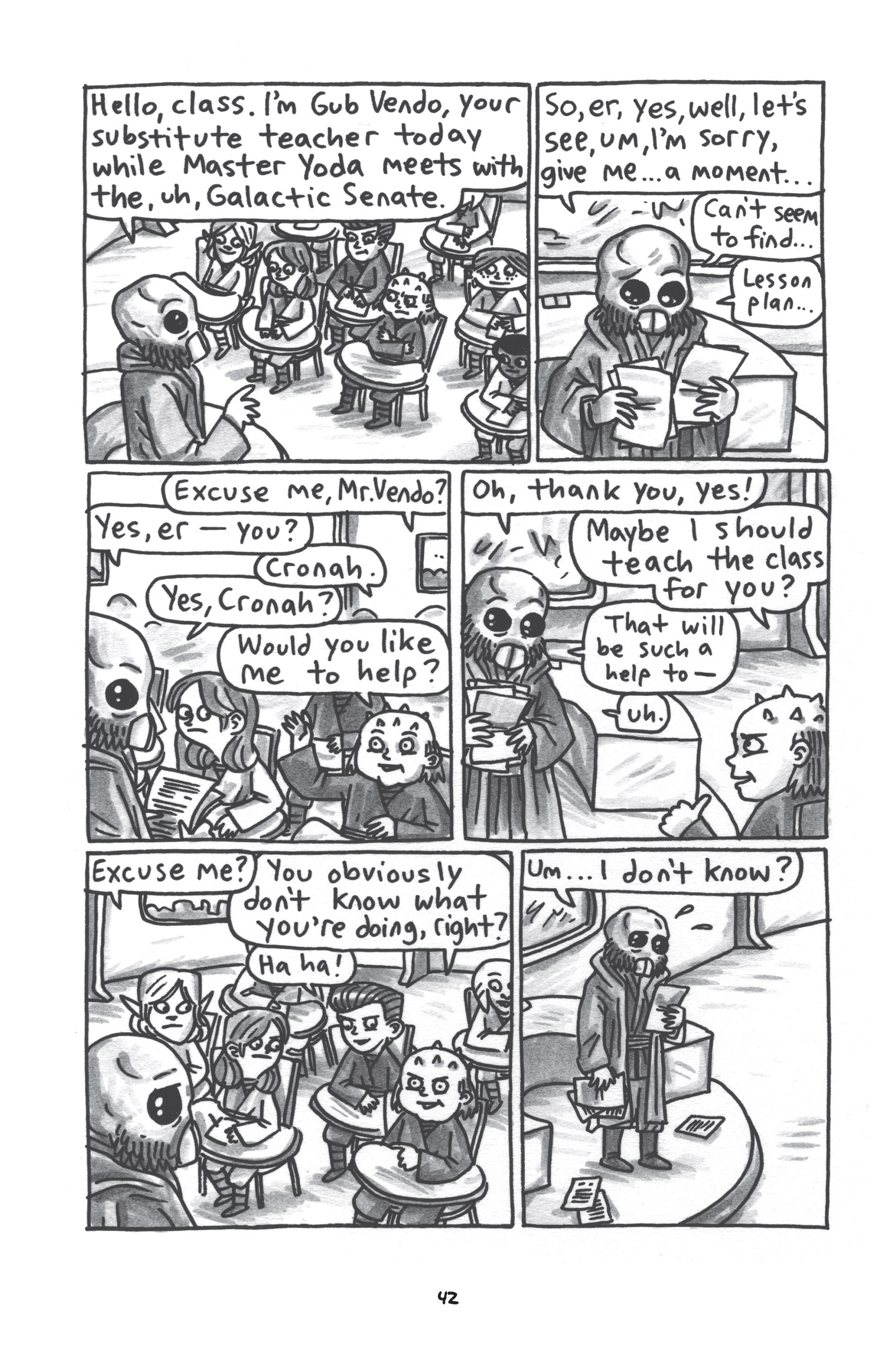 Read online Jedi Academy comic -  Issue # TPB 3 (Part 1) - 44