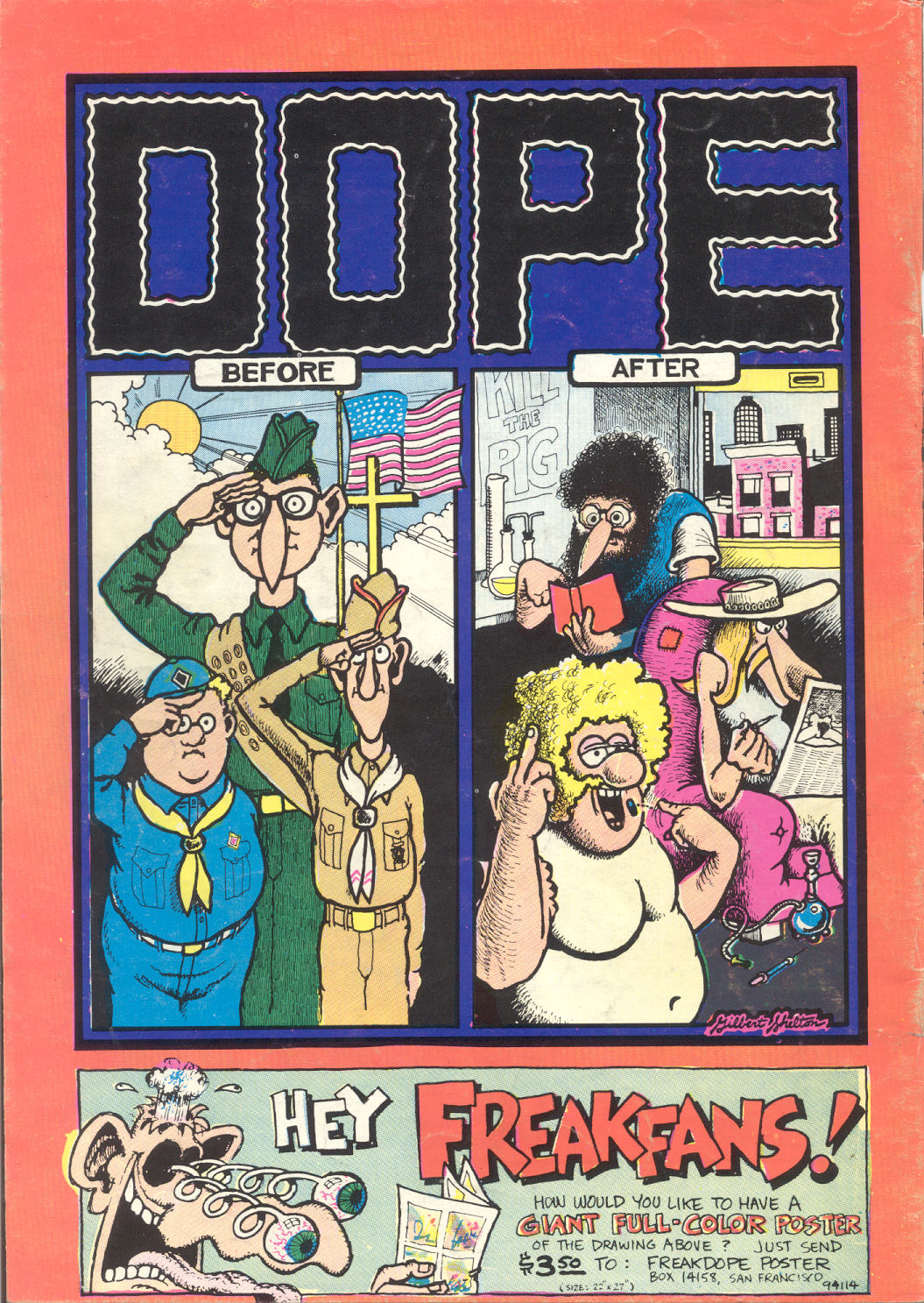 Read online The Fabulous Furry Freak Brothers comic -  Issue #1 - 52