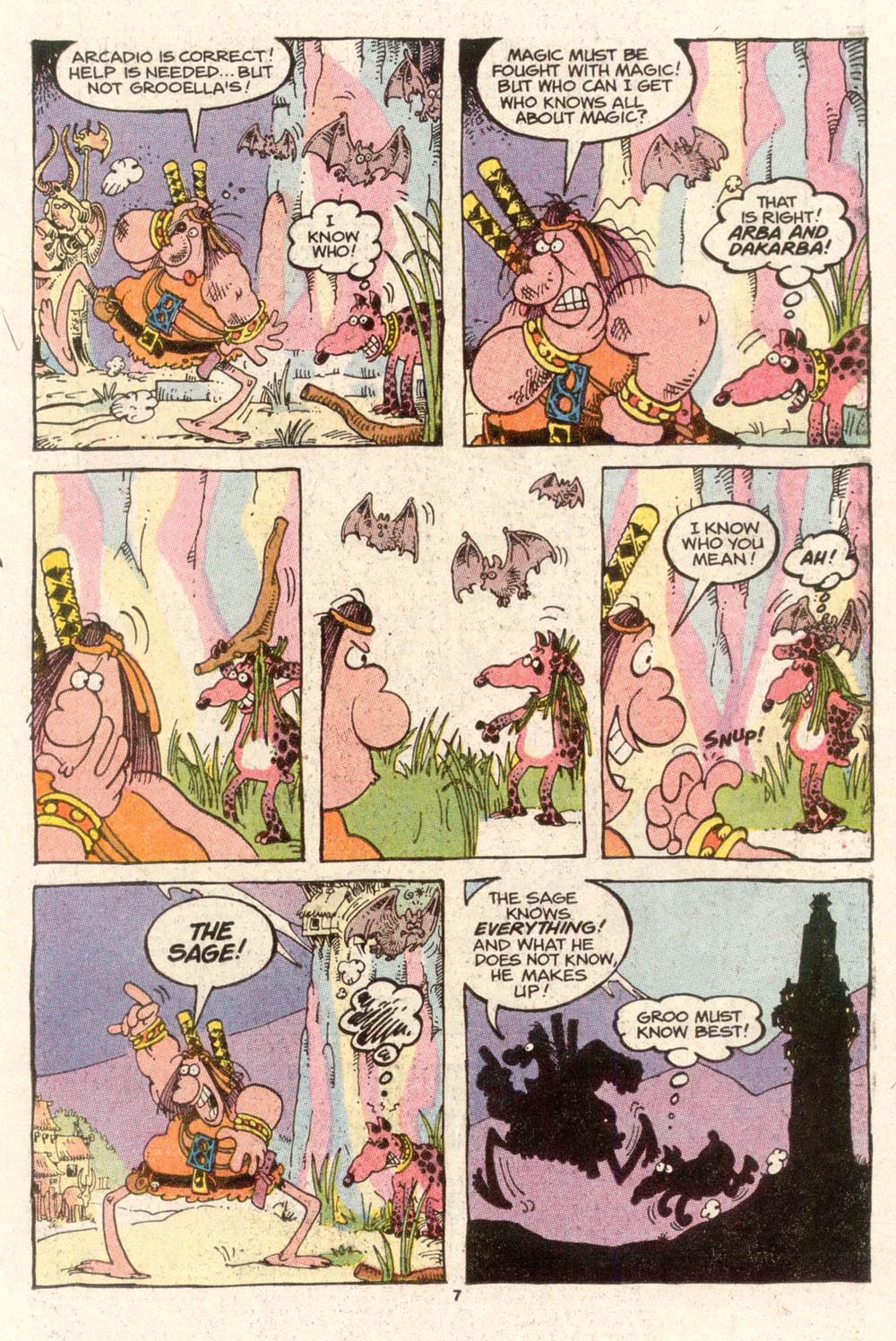 Read online Sergio Aragonés Groo the Wanderer comic -  Issue #47 - 7