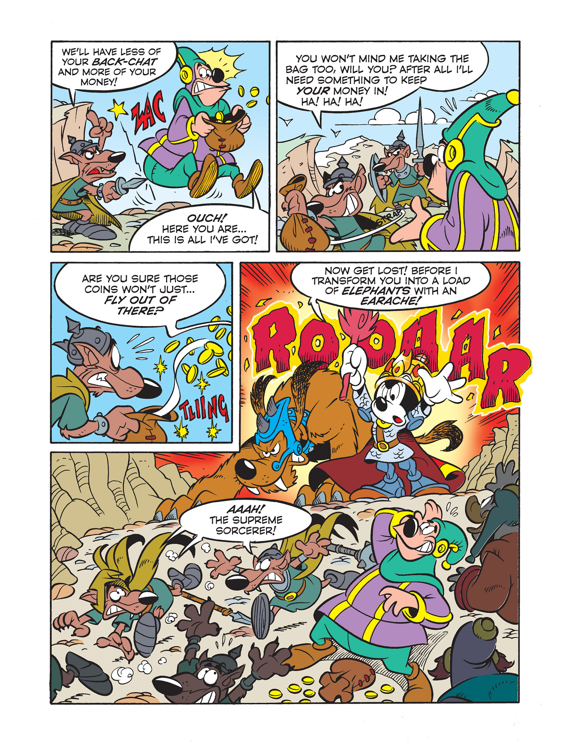 Read online Wizards of Mickey II: The Dark Age comic -  Issue #1 - 12