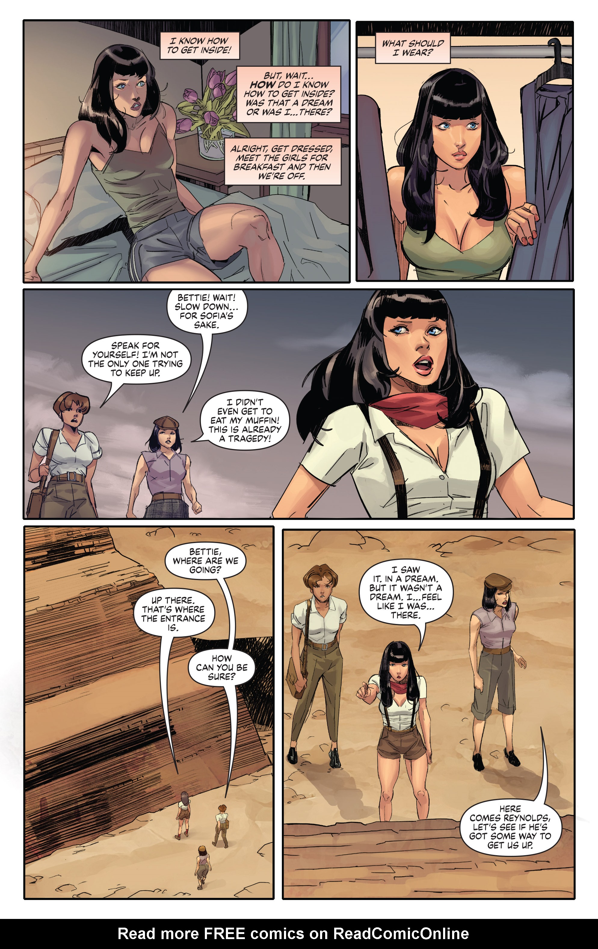 Read online Bettie Page: The Alien Agenda comic -  Issue #2 - 7