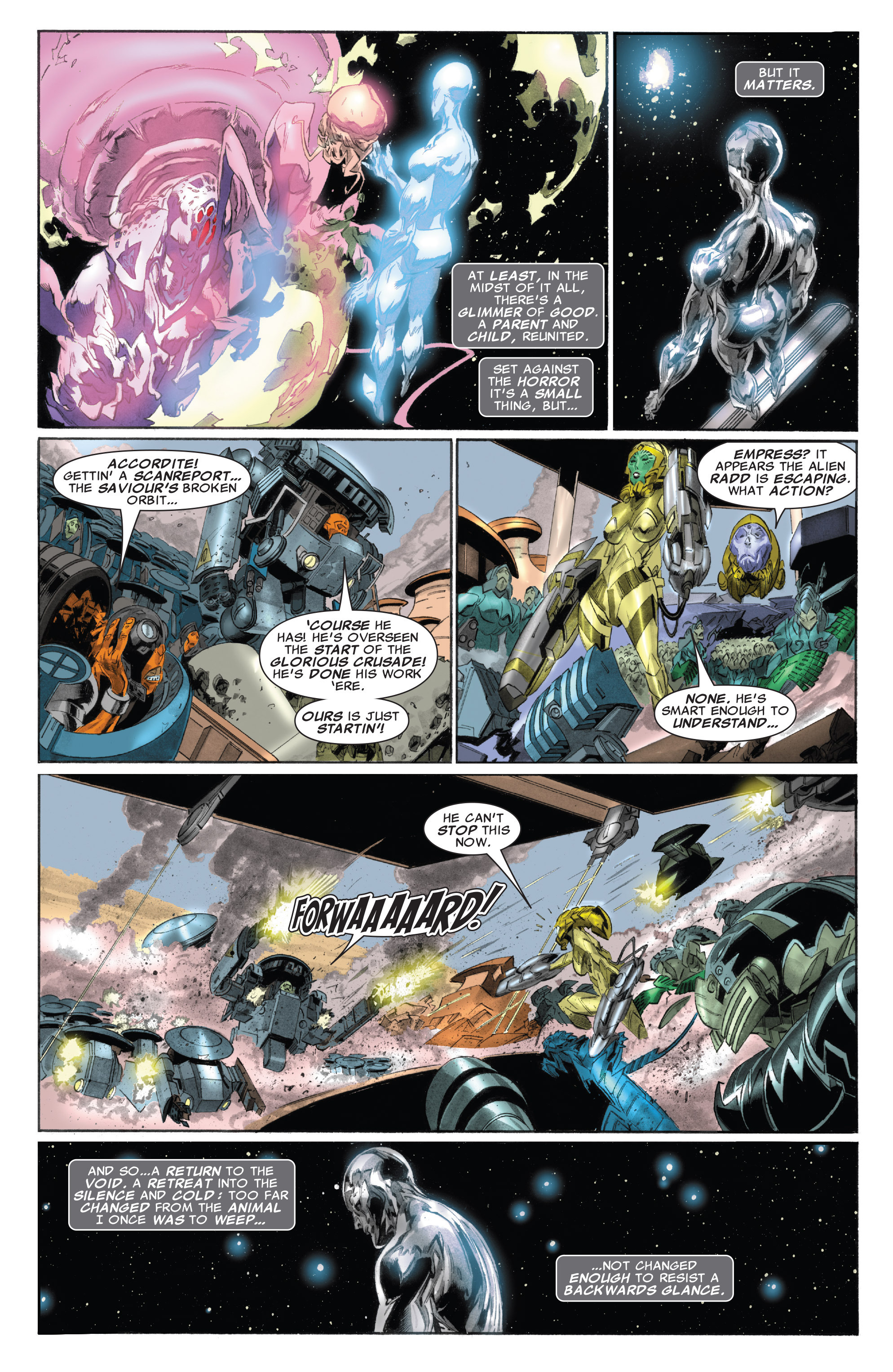 Read online Silver Surfer: In Thy Name comic -  Issue #4 - 22