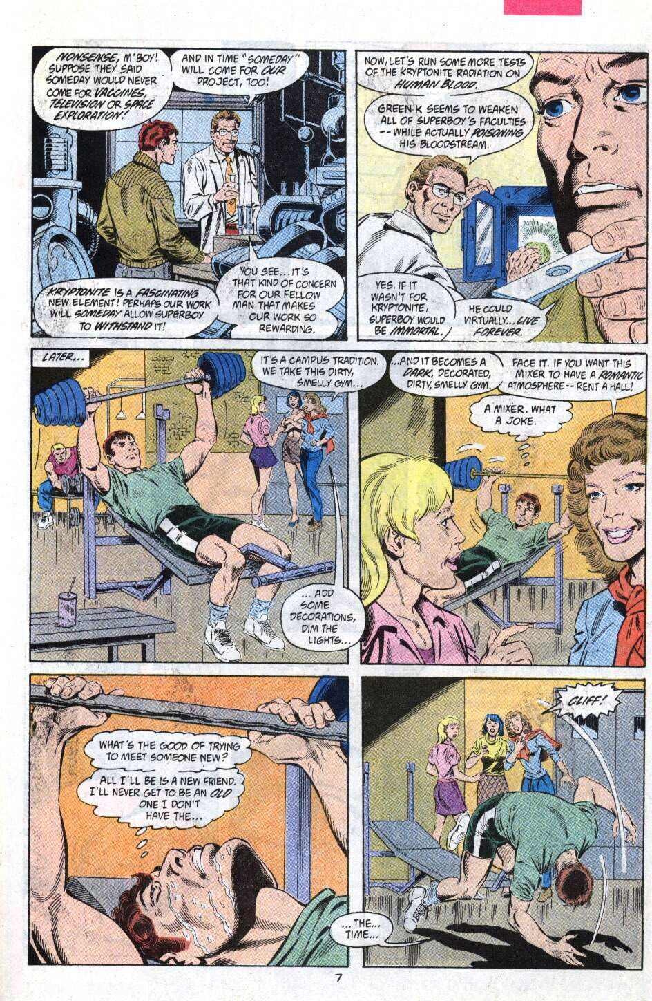 Read online Superboy (1990) comic -  Issue #19 - 8