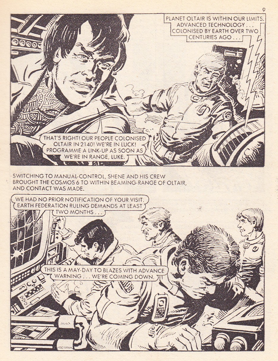 Read online Starblazer comic -  Issue #39 - 9