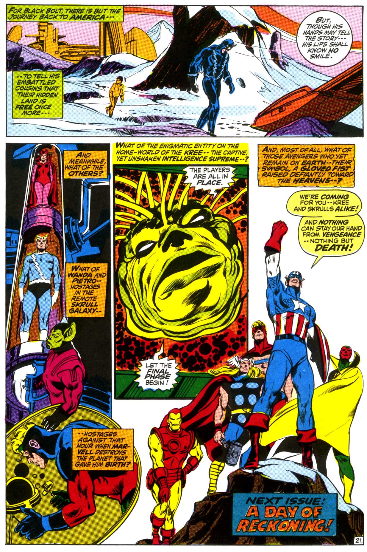 Read online The Avengers (1963) comic -  Issue #95 - 22