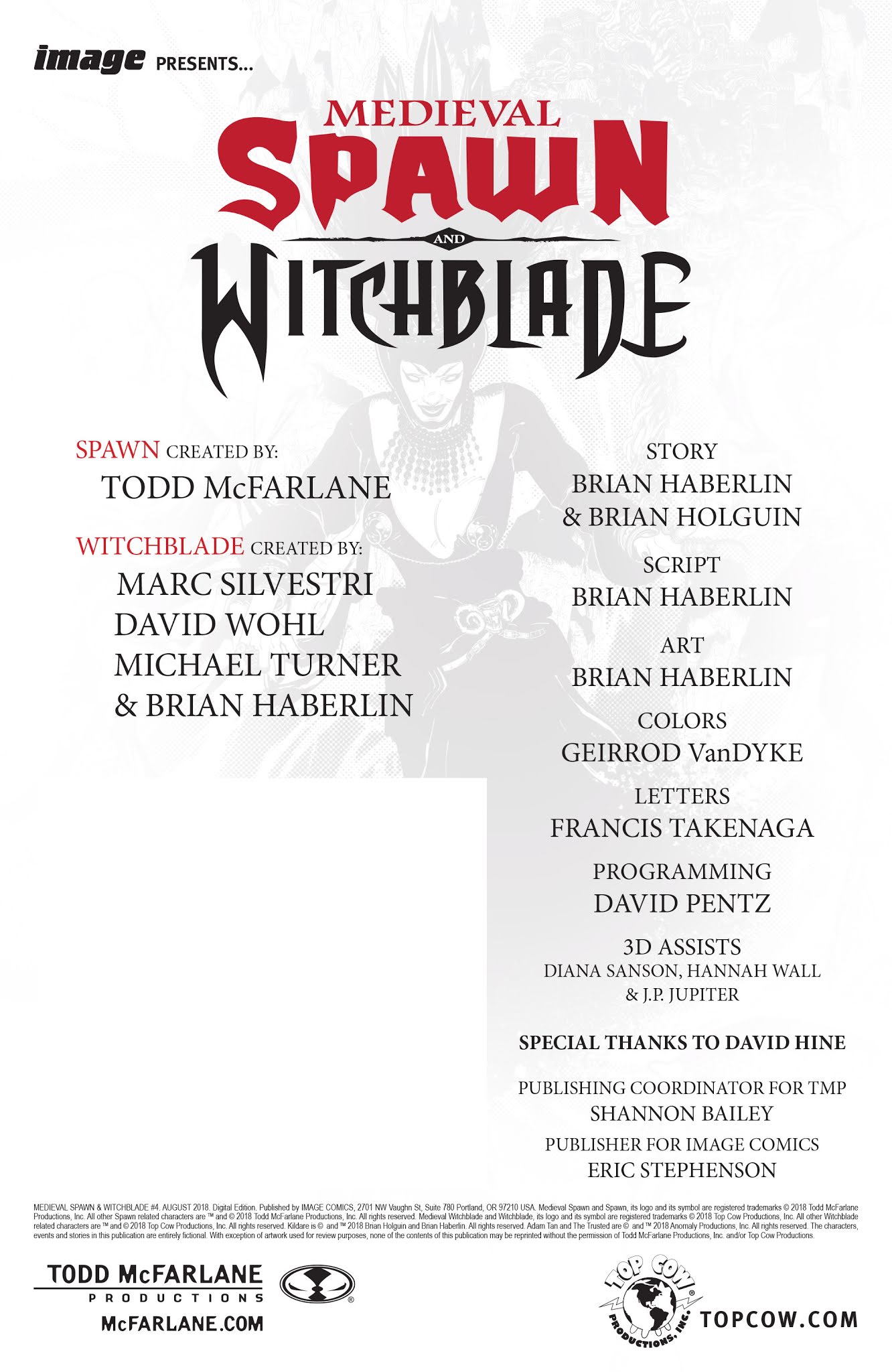 Read online Medieval Spawn and Witchblade comic -  Issue #4 - 2