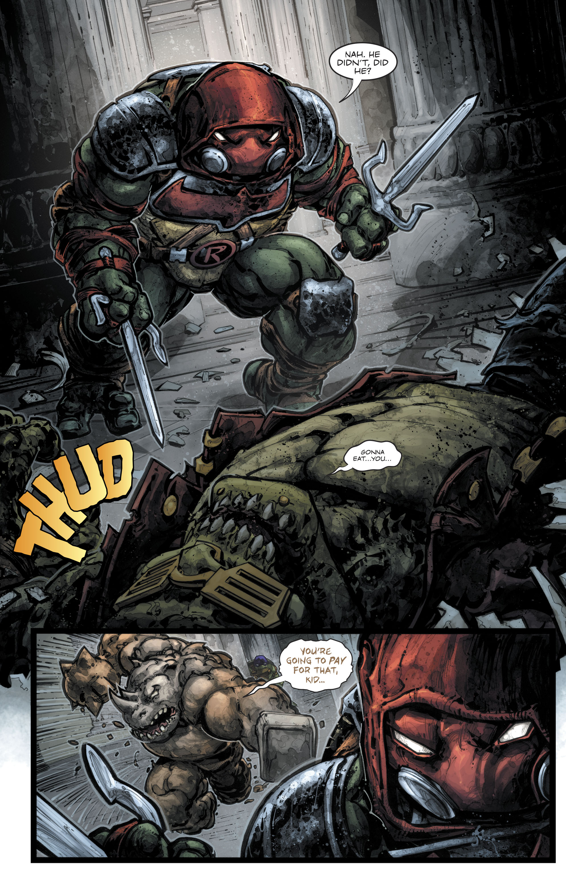 Read online Batman/Teenage Mutant Ninja Turtles III comic -  Issue #1 - 10