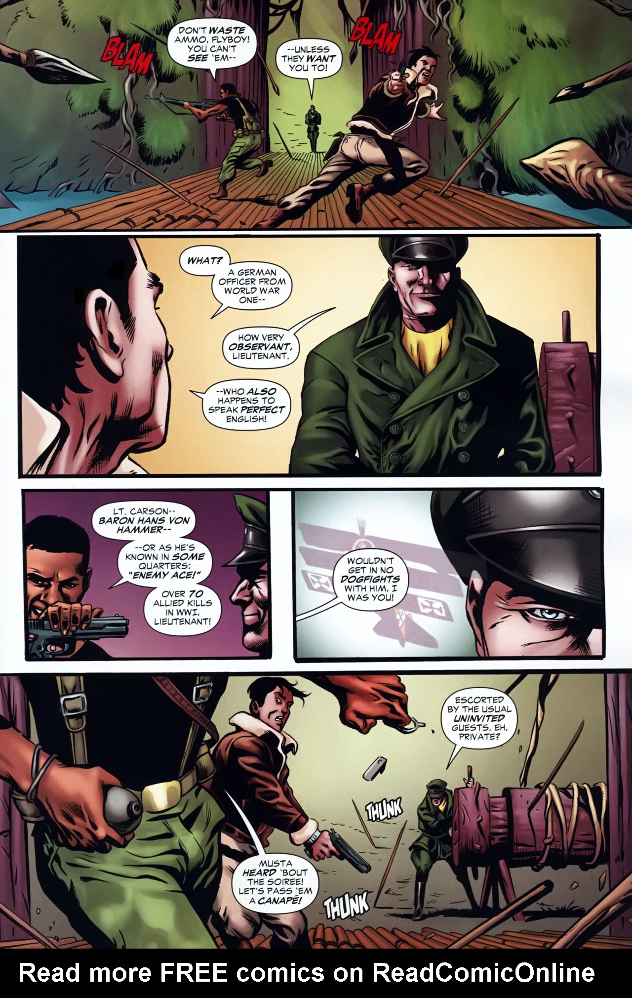 Read online The War That Time Forgot comic -  Issue #1 - 16
