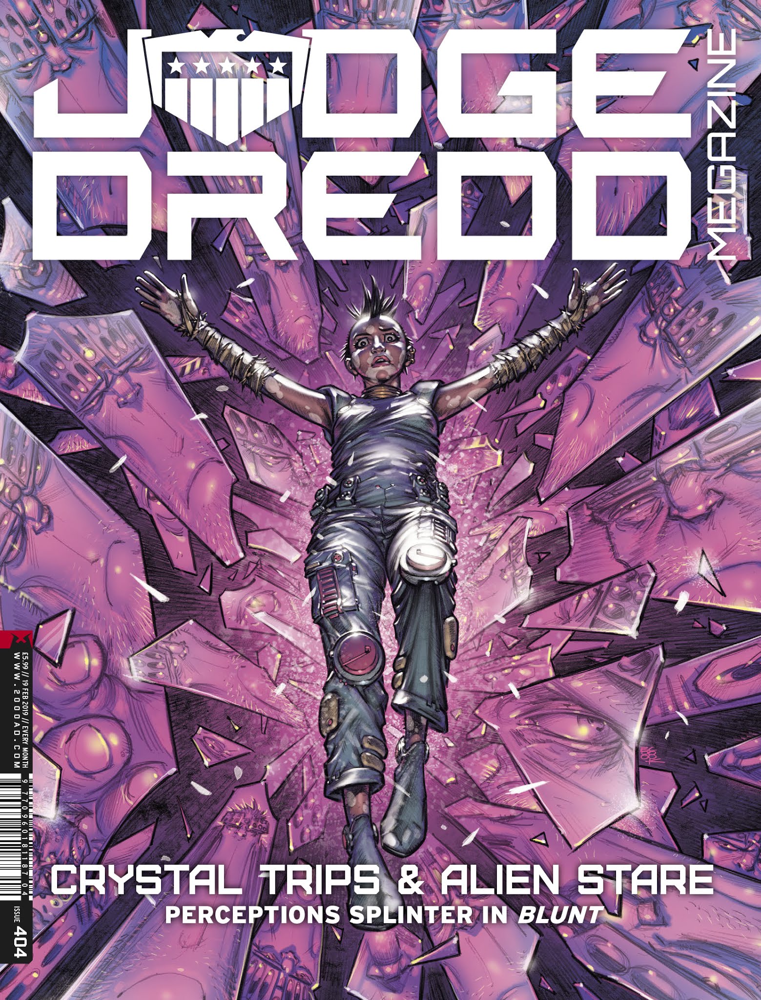 Read online Judge Dredd Megazine (Vol. 5) comic -  Issue #404 - 1