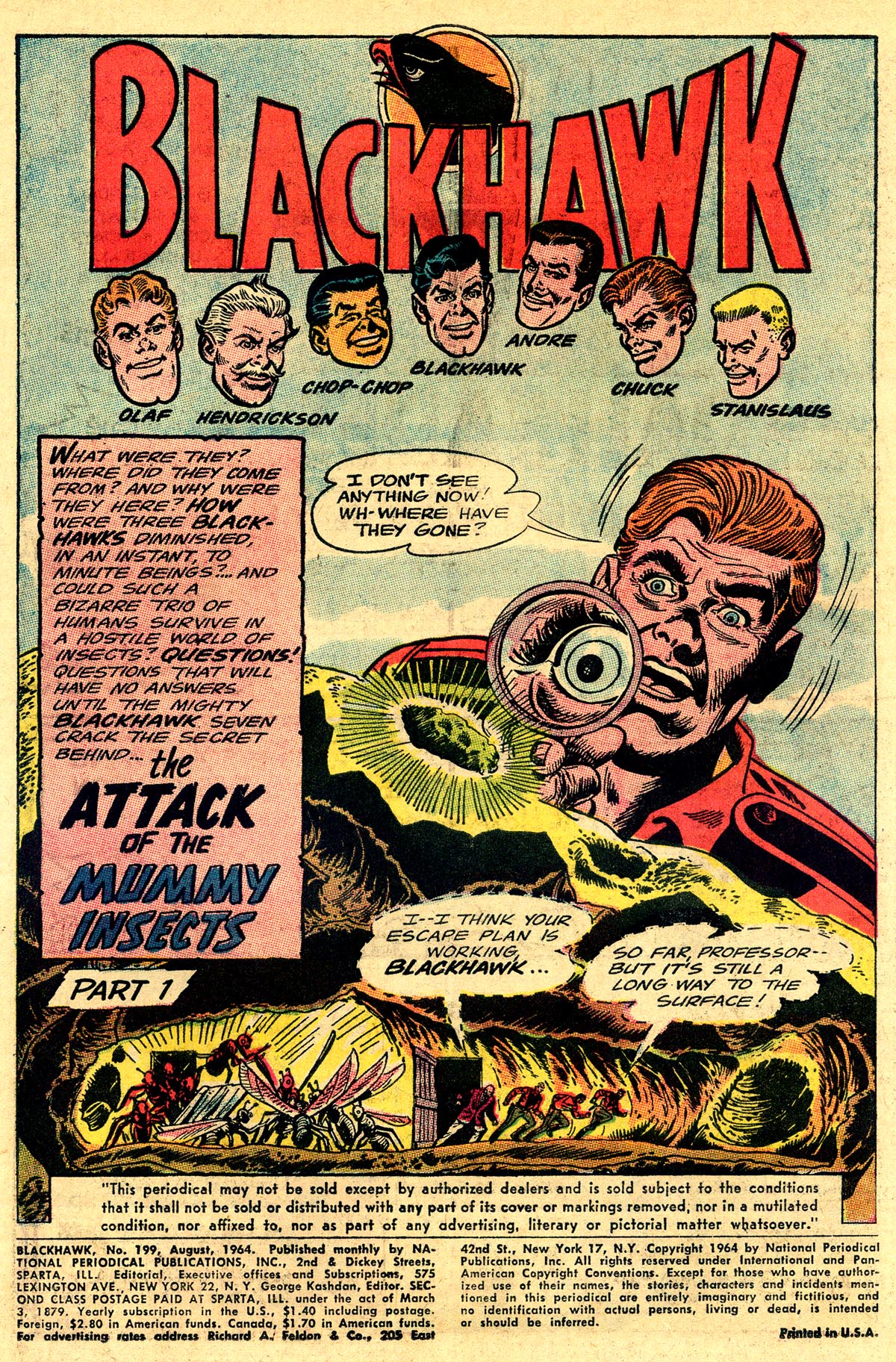 Read online Blackhawk (1957) comic -  Issue #199 - 3